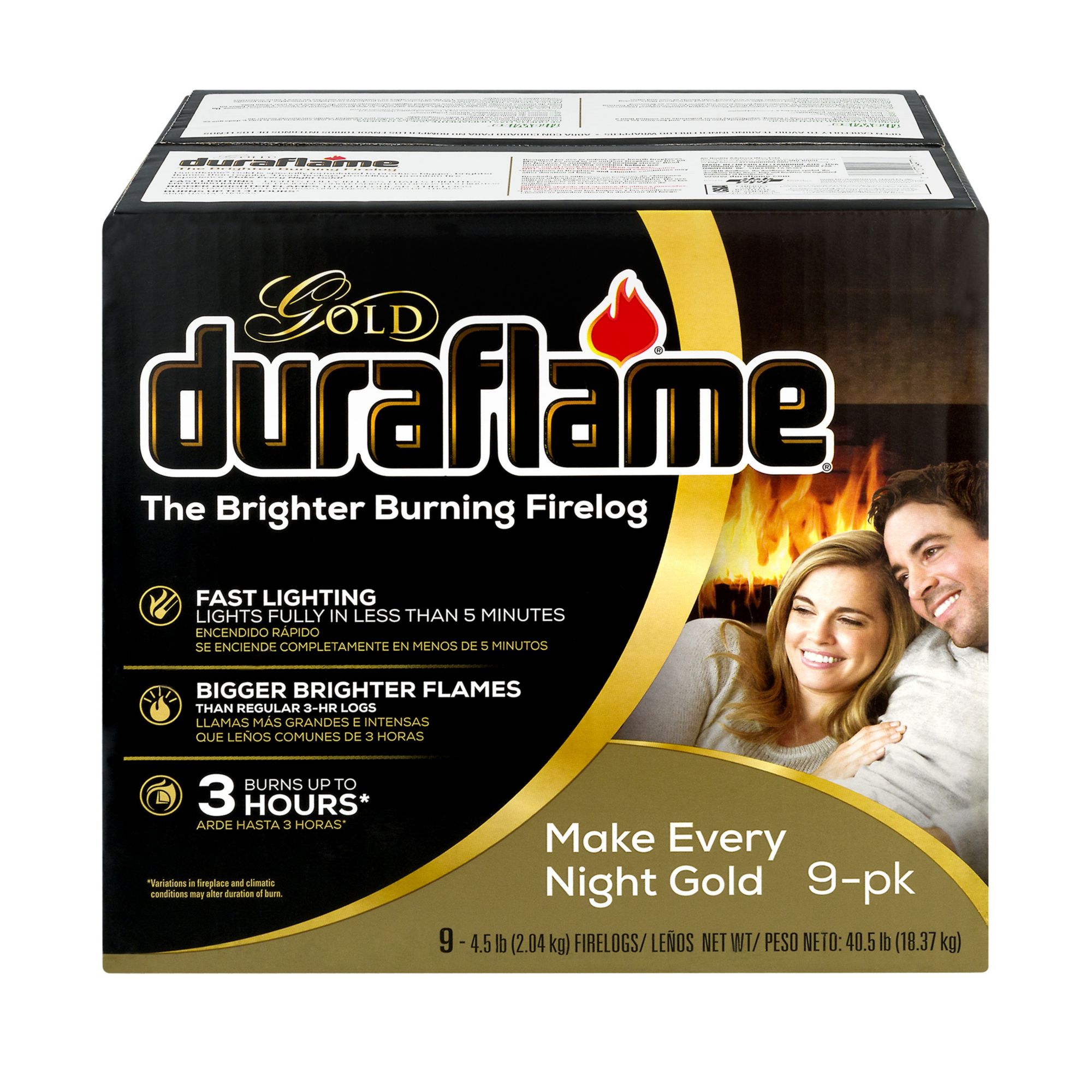 Duraflame Gold 4.5-lb. Firelog, 9-pk.
