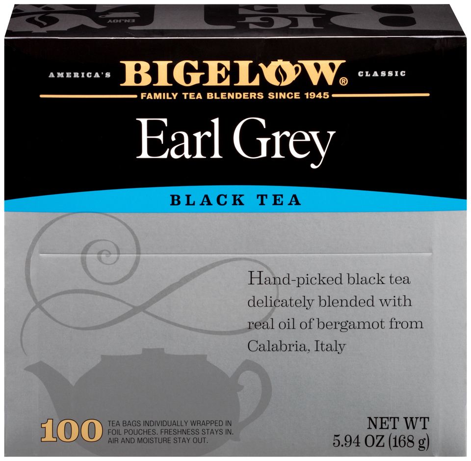 Bigelow Earl Grey Black Tea, 100 ct.