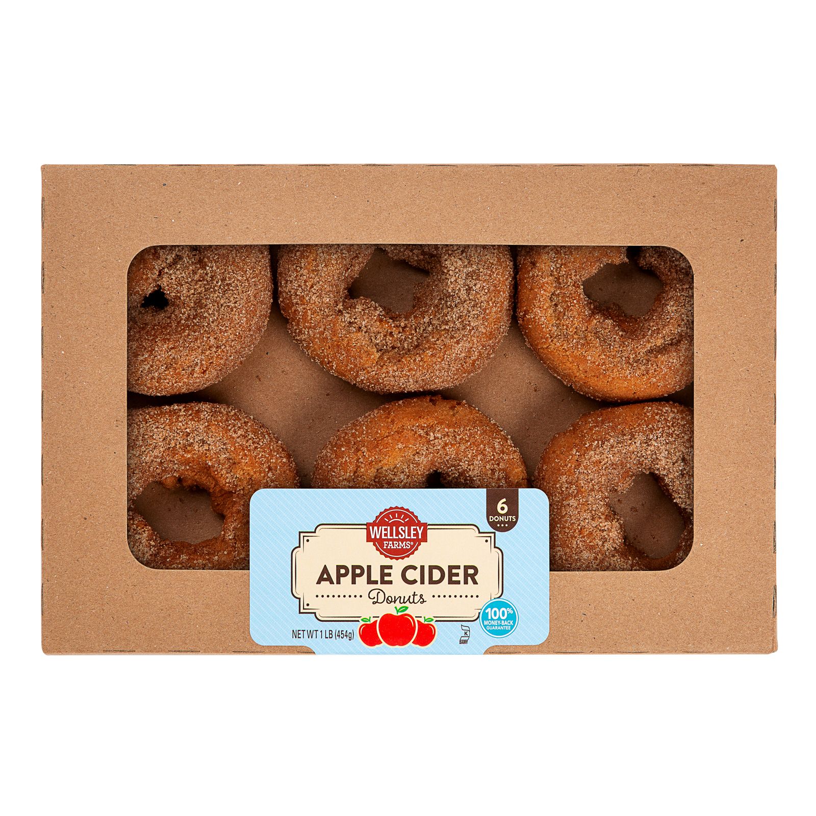 Wellsley Farms Apple Cider Donuts, 6 pk.