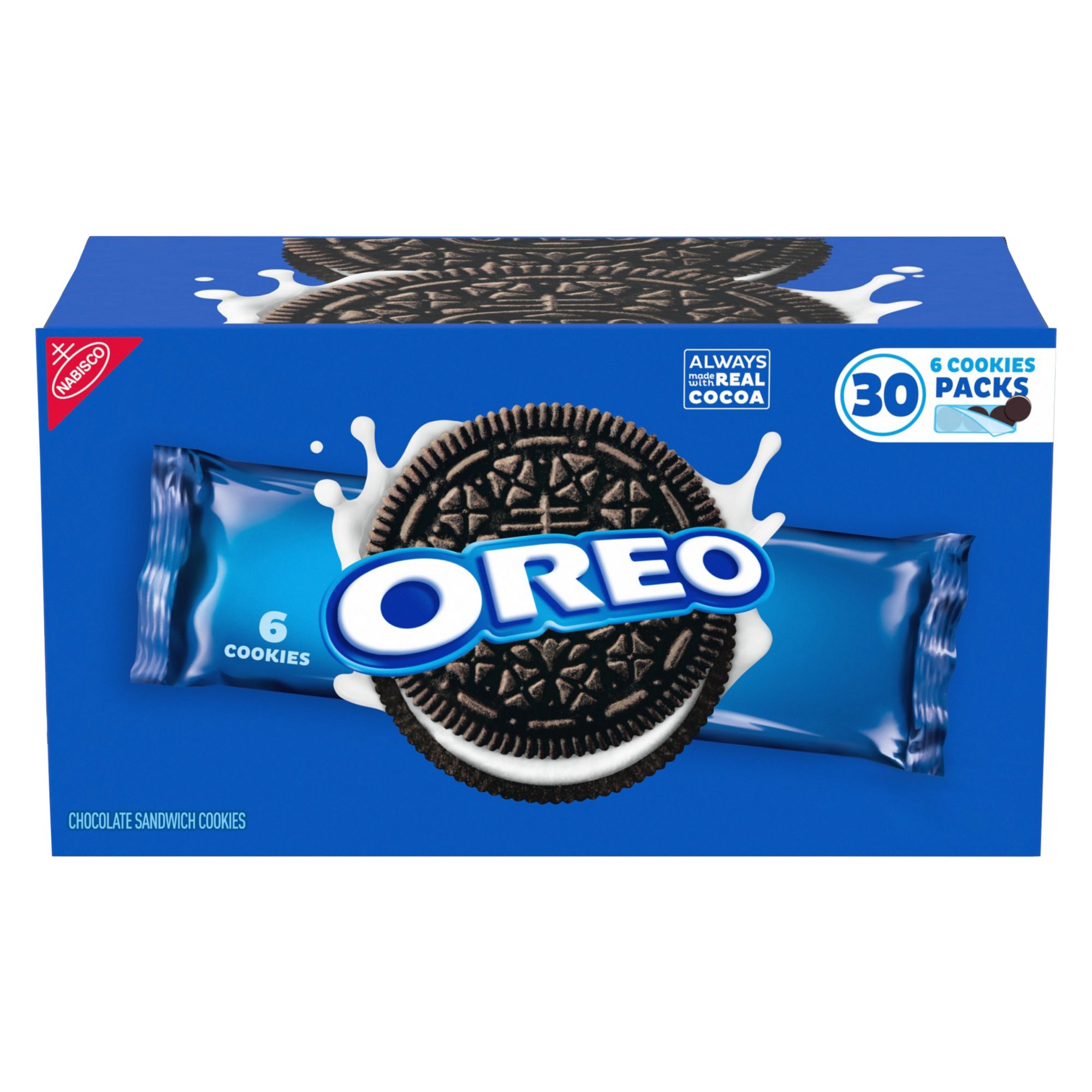 Oreo Chocolate Sandwich Cookies, 30 pk.