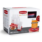 Rubbermaid 56-Pc. Easy Find Lids Food Container Set