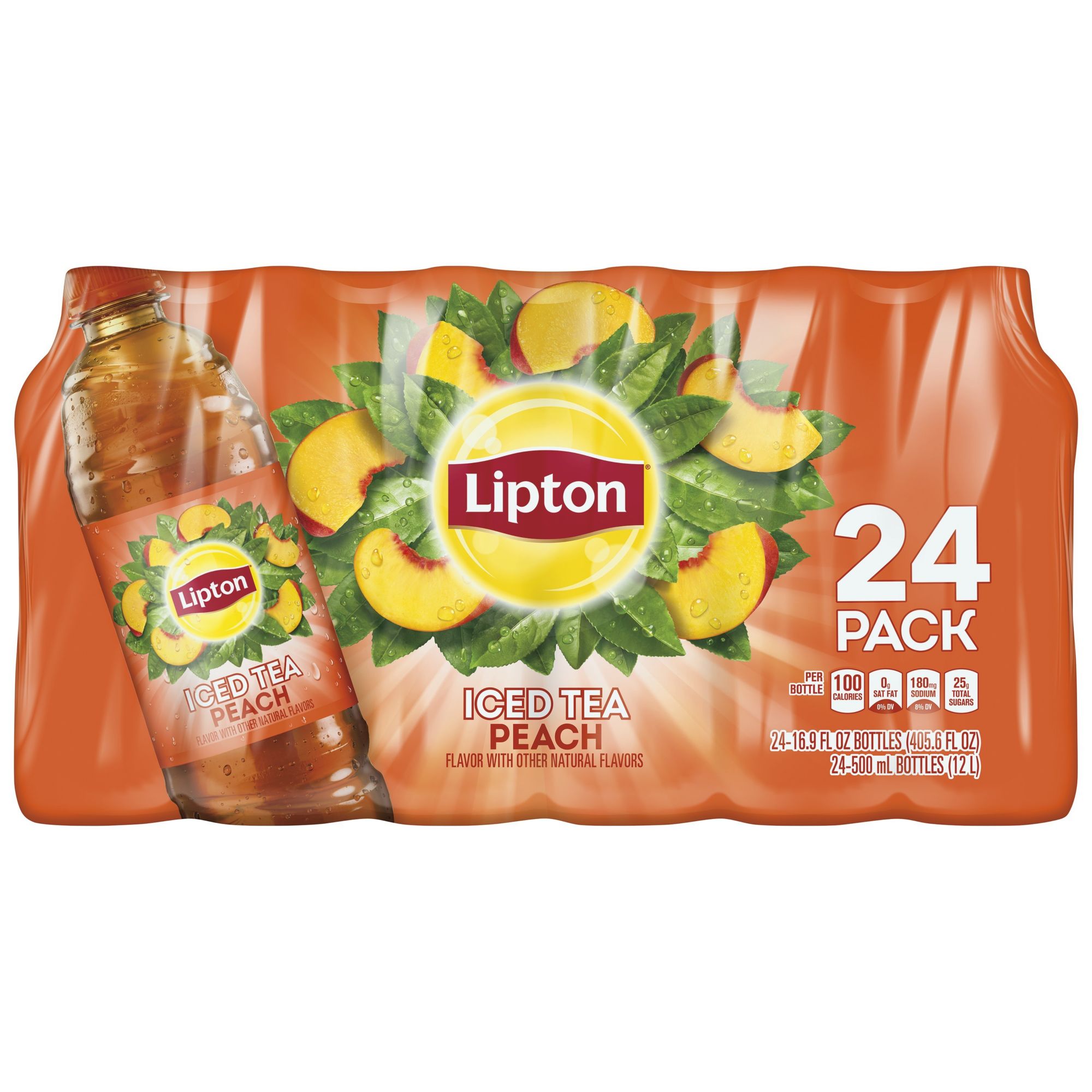Lipton Peach Iced Tea, 24 pk./16.9 oz.