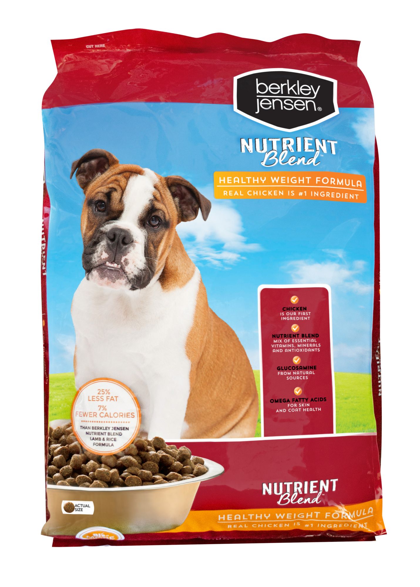 Berkley Jensen Nutrient Blend Healthy Weight Dog Food 31 lbs