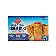 Wellsley Farms Fruit & Grain Cereal Bars Variety Pack, 48 ct.
