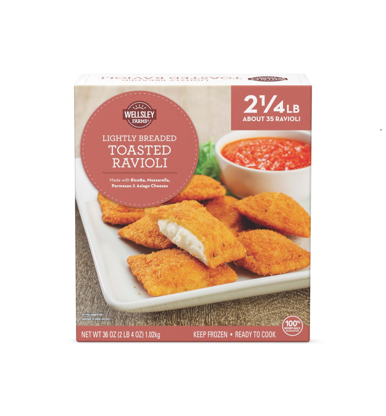 Wellsley Farms Toasted Ravioli, 36 oz.