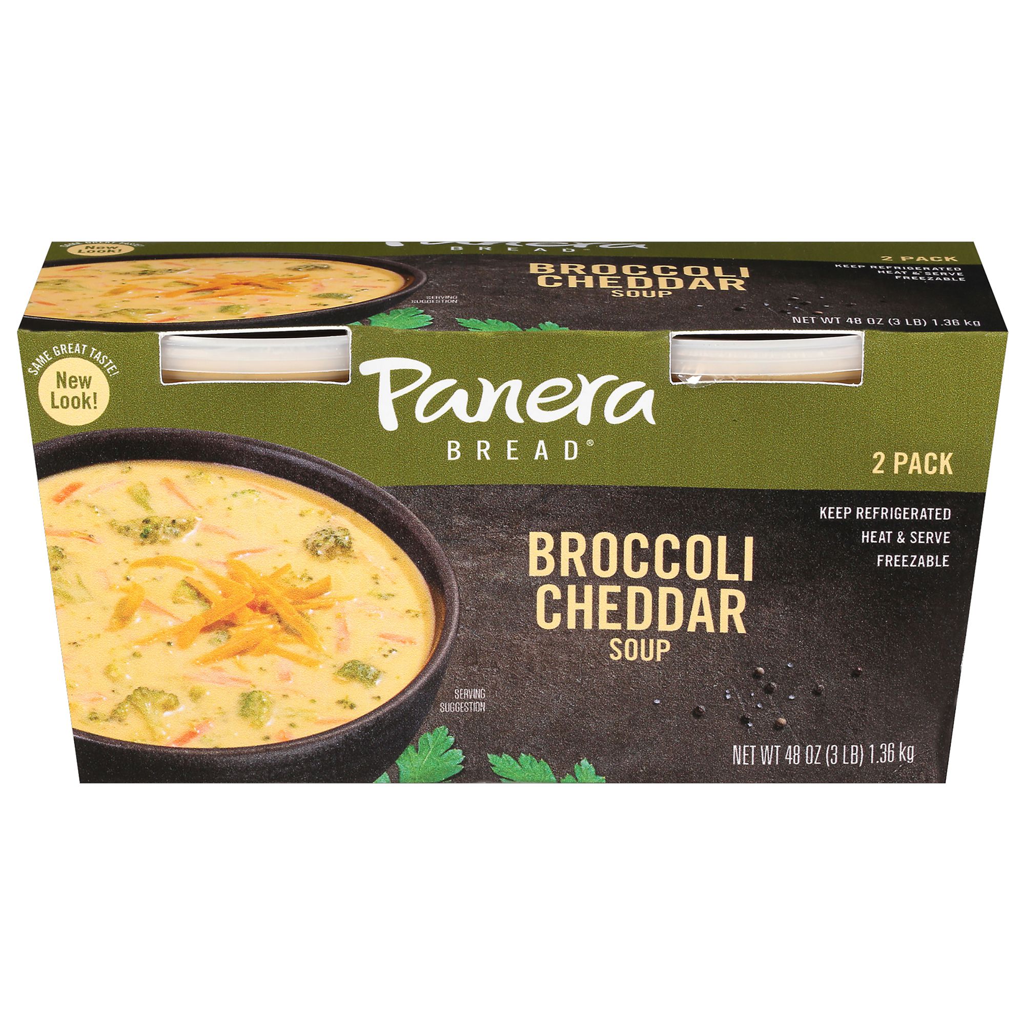 .com: Panera Bread Broccoli Cheddar Soup, 16 oz : Grocery & Gourmet  Food