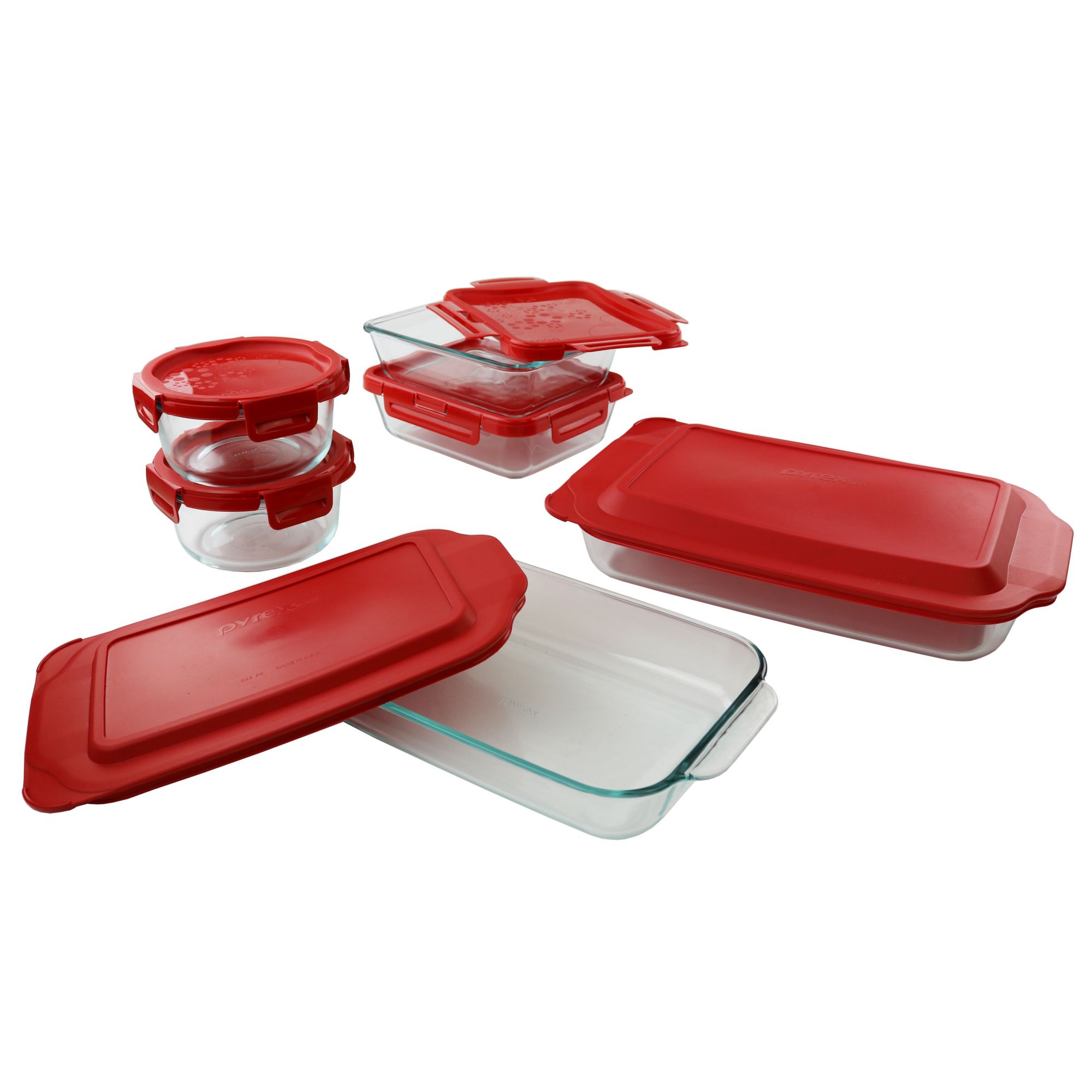 Pyrex Storage Plus 12 Piece Set - Shop Food Storage at H-E-B