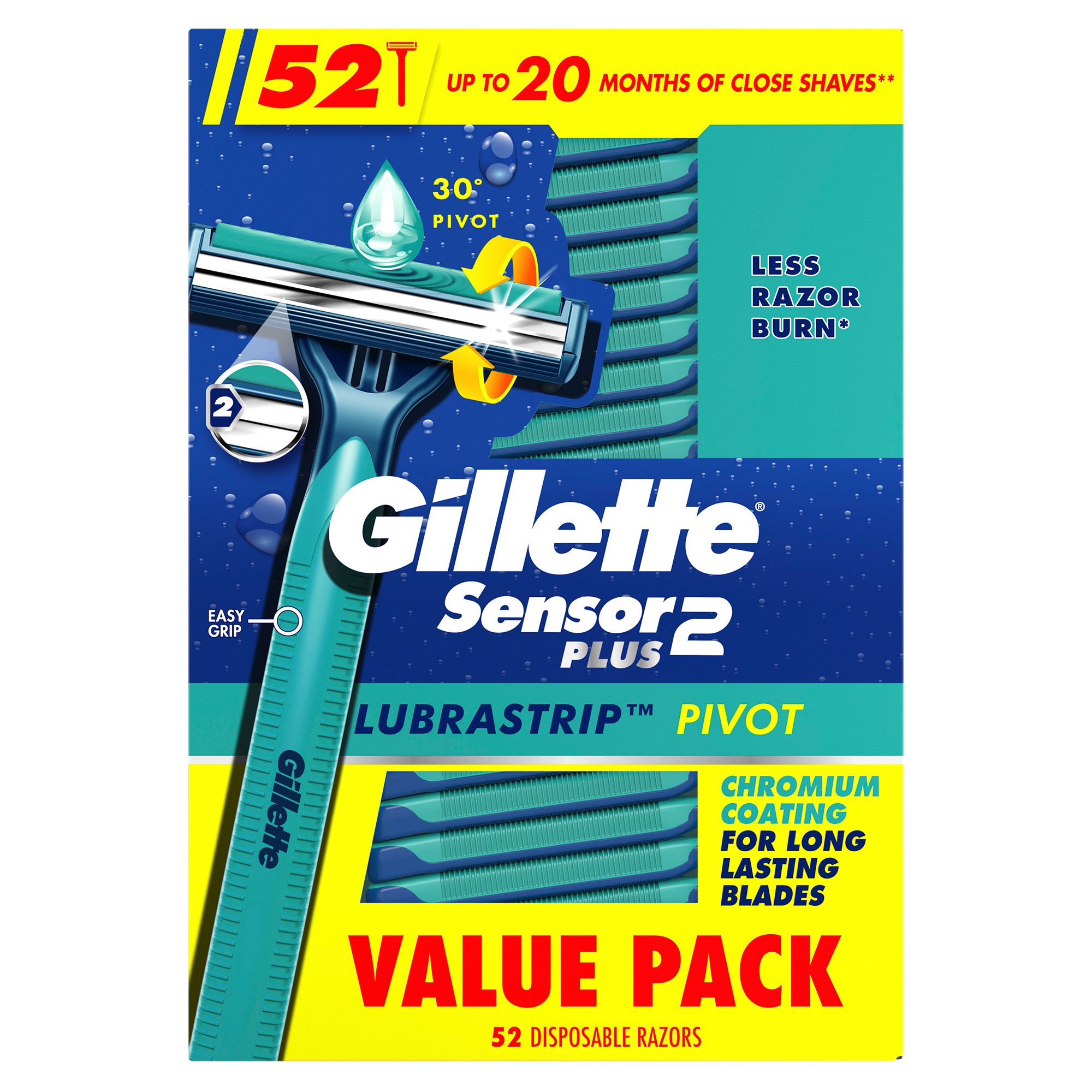 Gillette Venus Sensitive Plus Women's Disposable Razors, 12 ct.