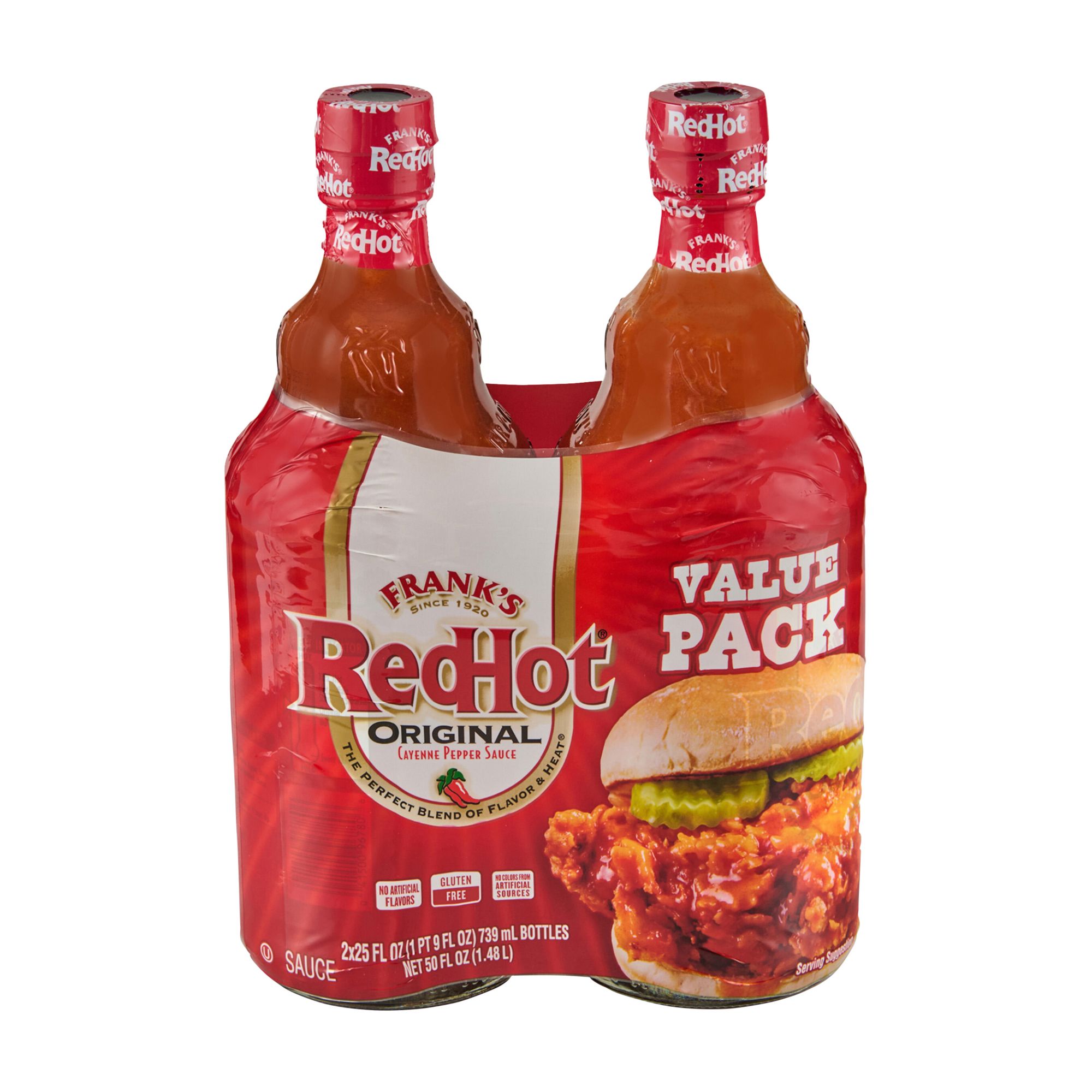 Frank's RedHot Original Cayenne Pepper Hot Sauce, 2 pk./25 fl. oz.