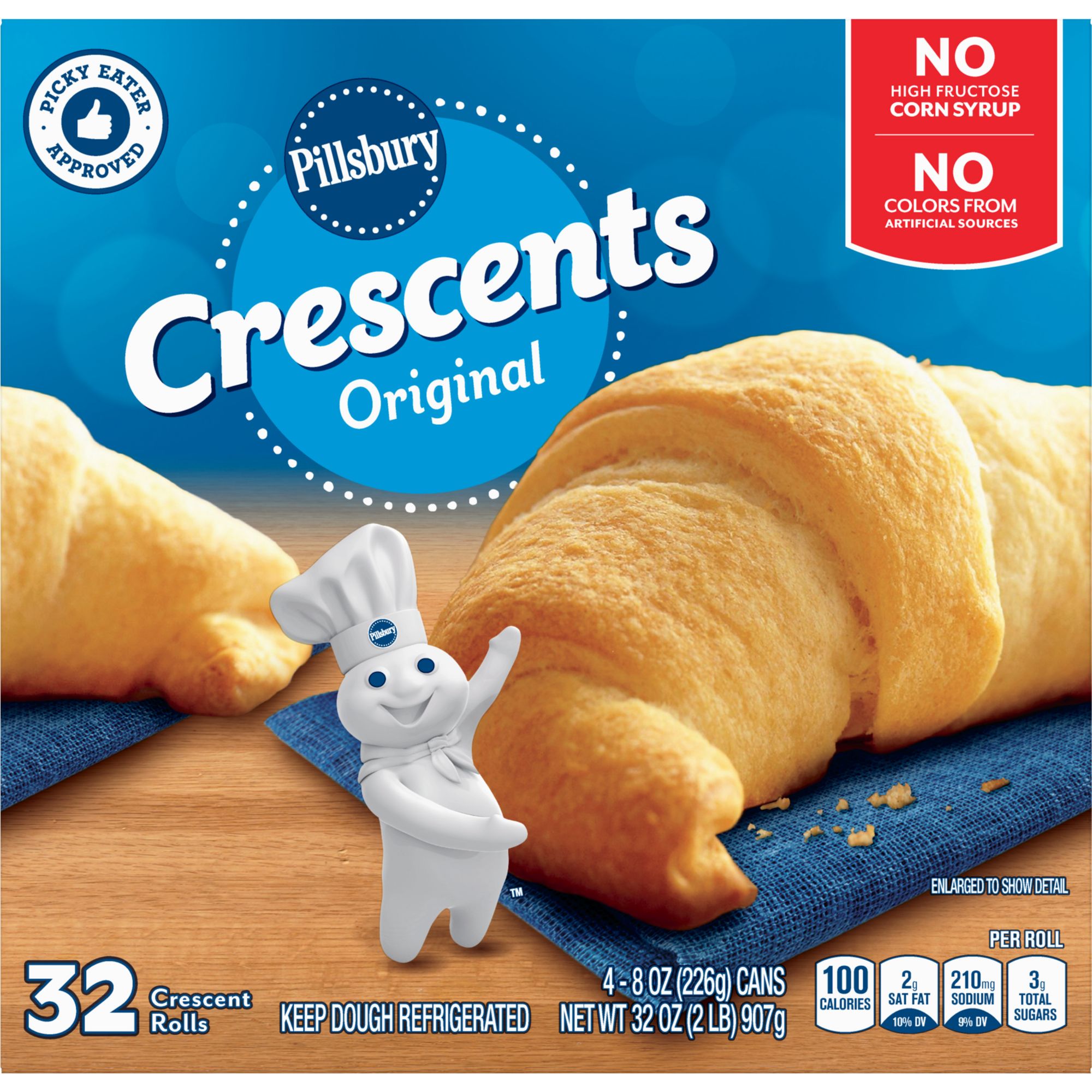 Pillsbury Original Crescent Rolls Value Size 2 Pack, 2 pk / 4 ct - Gerbes  Super Markets