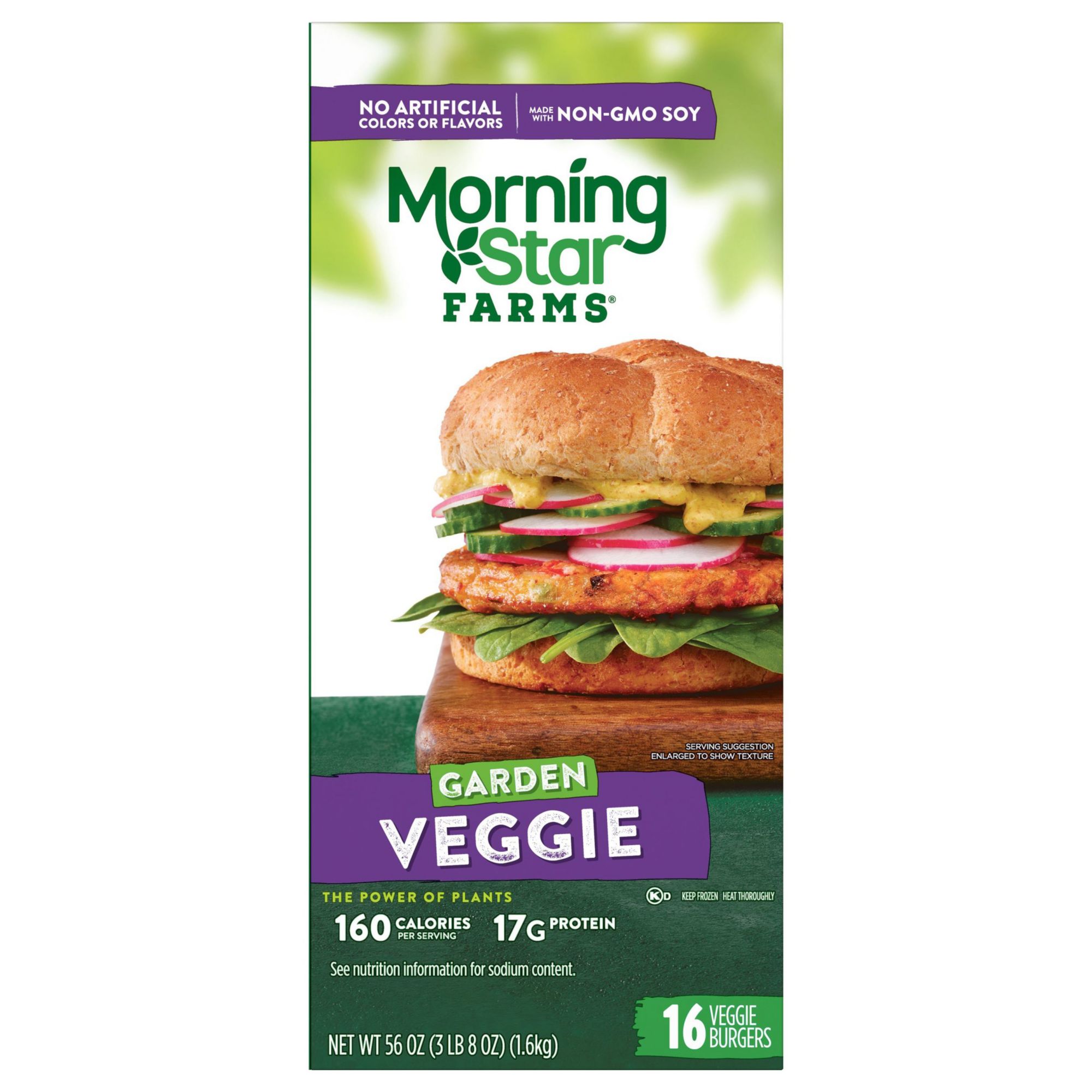 Morningstar Farms Garden Veggie Burgers 16 Ct Bjs Wholesale Club