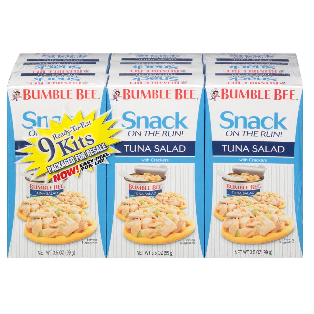 Bumble Bee Tuna Salad Snack on the Run, 9 pk./3.5 oz.