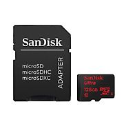 SanDisk Ultra 128GB microSDHC and microSDXC UHS-I Card