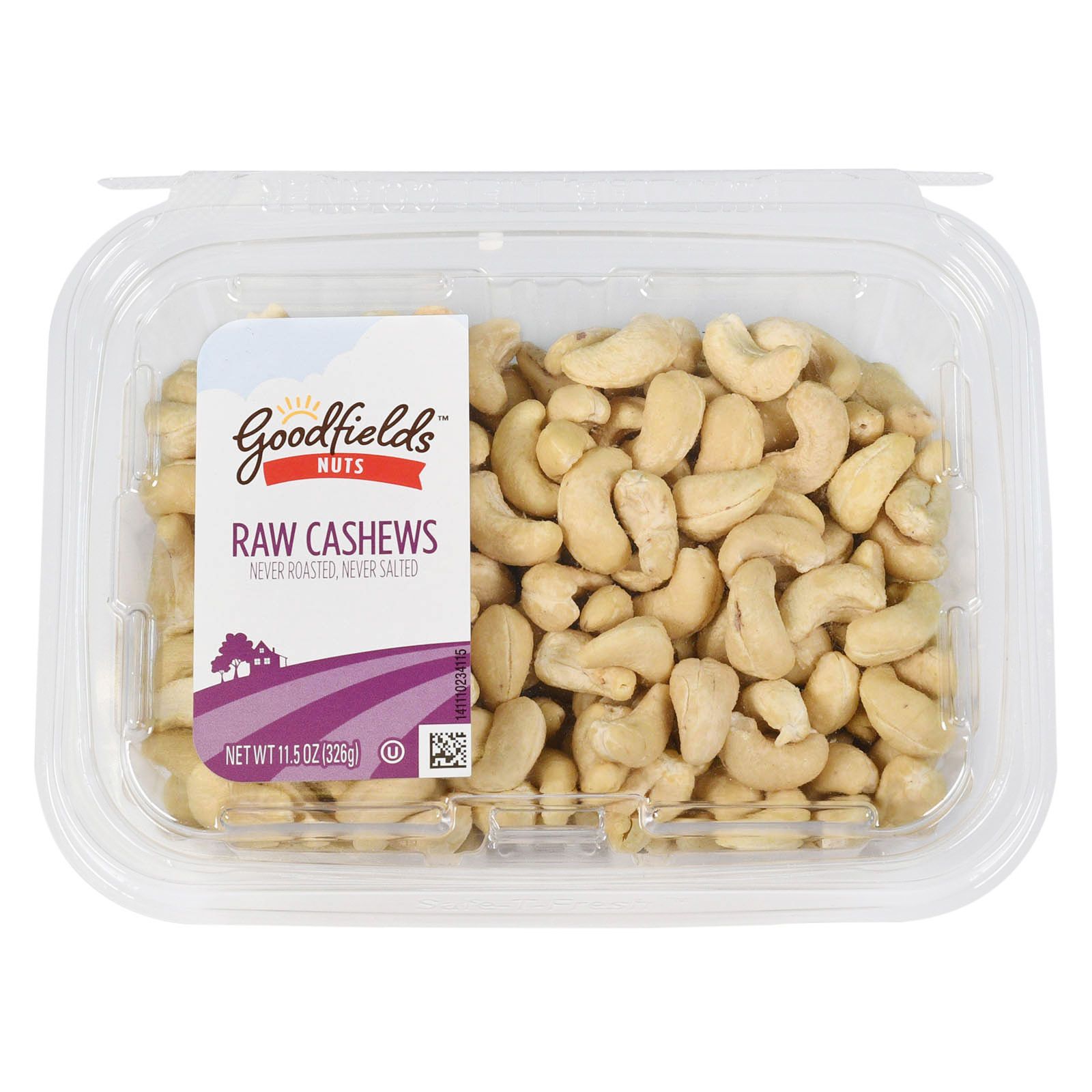 Goodfield's Raw Cashews, 11.5 oz.