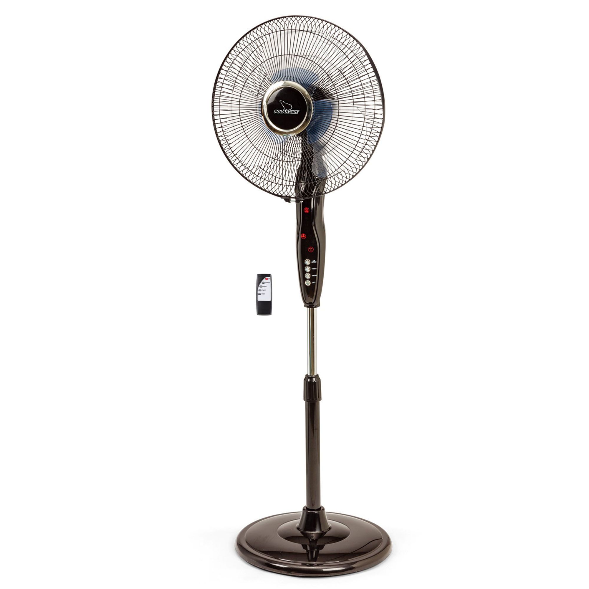 BLACK+DECKER BFSR18B 18 in. Stand Fan with Remote Control, Black 