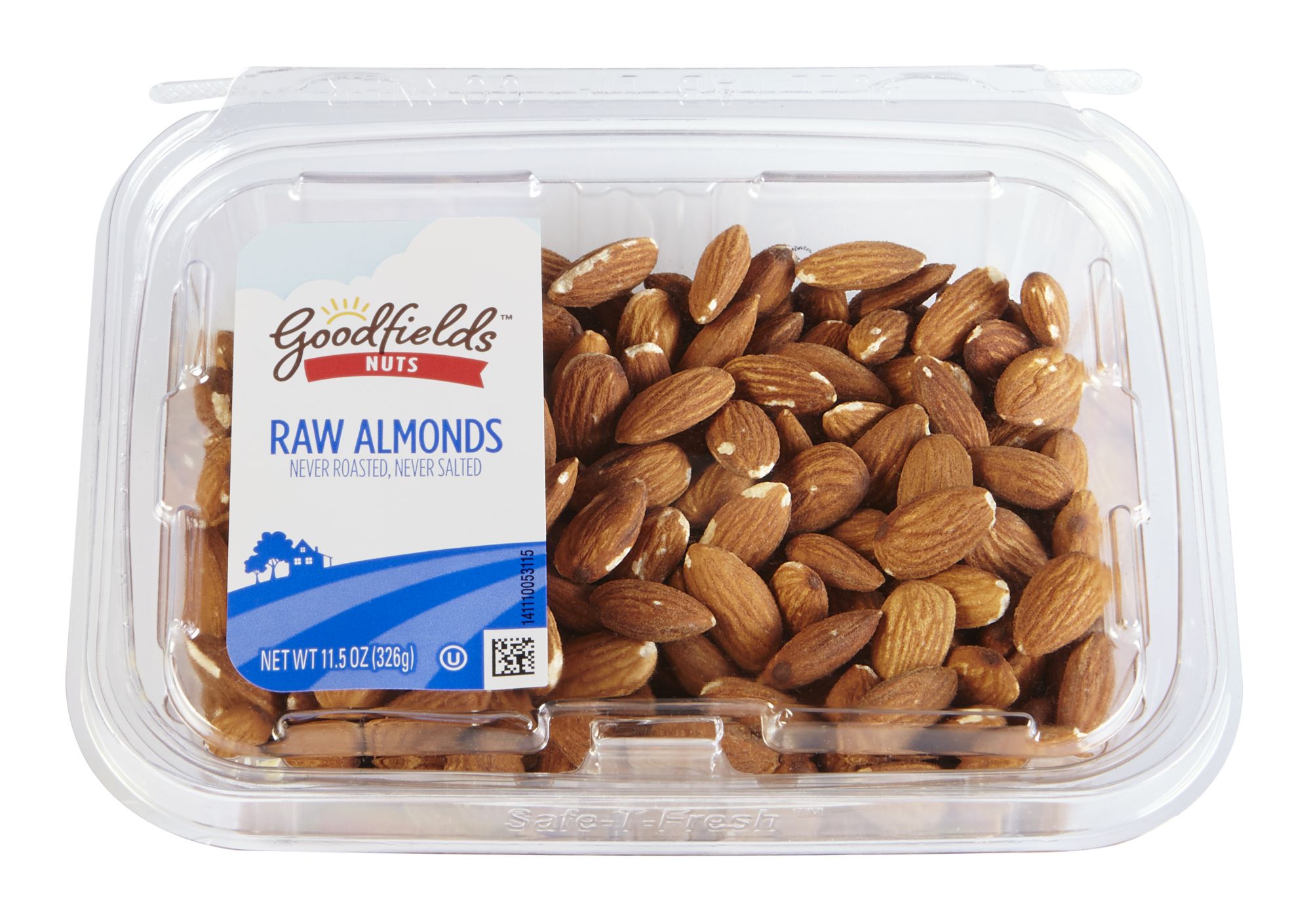 Goodfield's Raw Almonds, 11.5 oz.