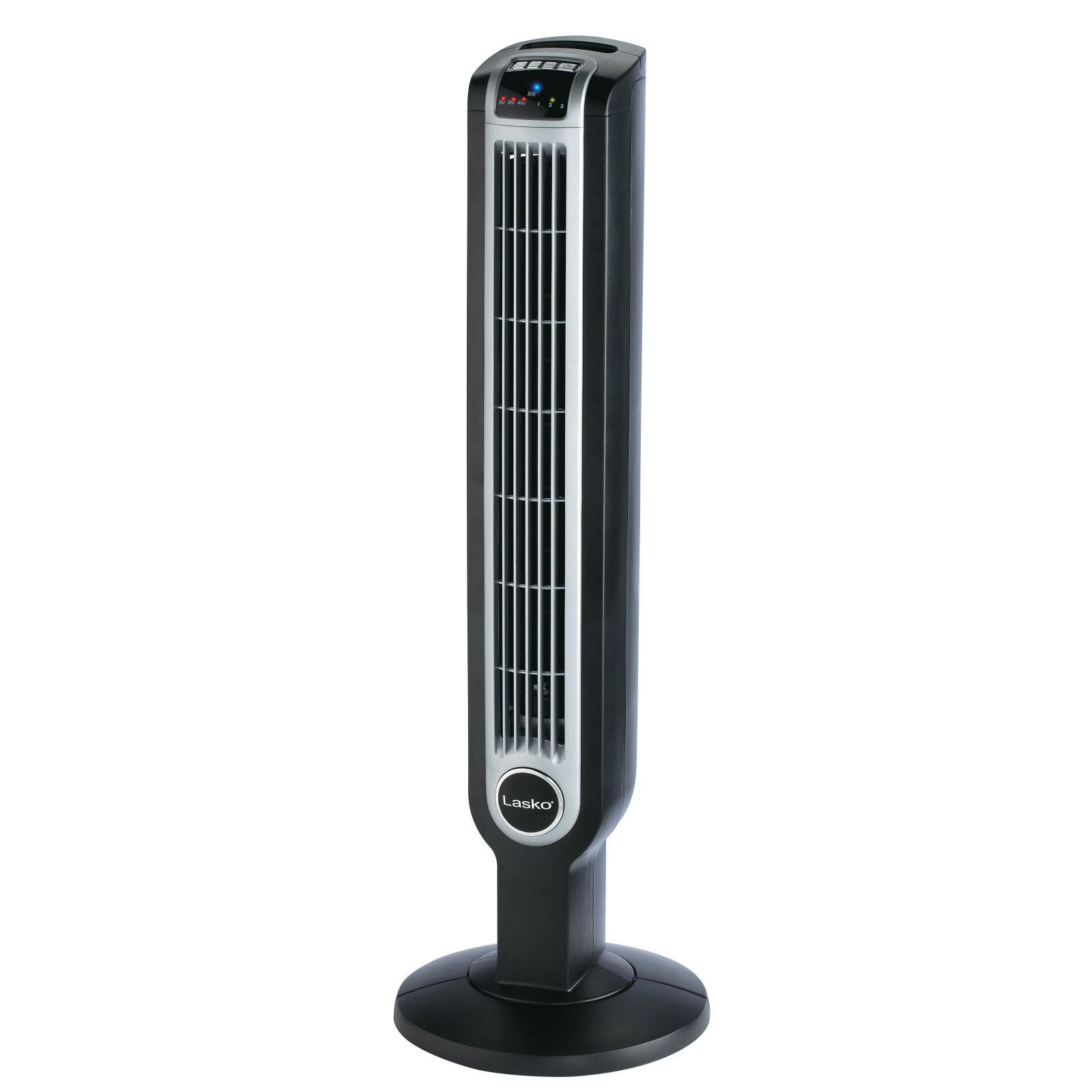 Lasko 2505 36 Tower Fan with Remote Control & Ionizer, Black