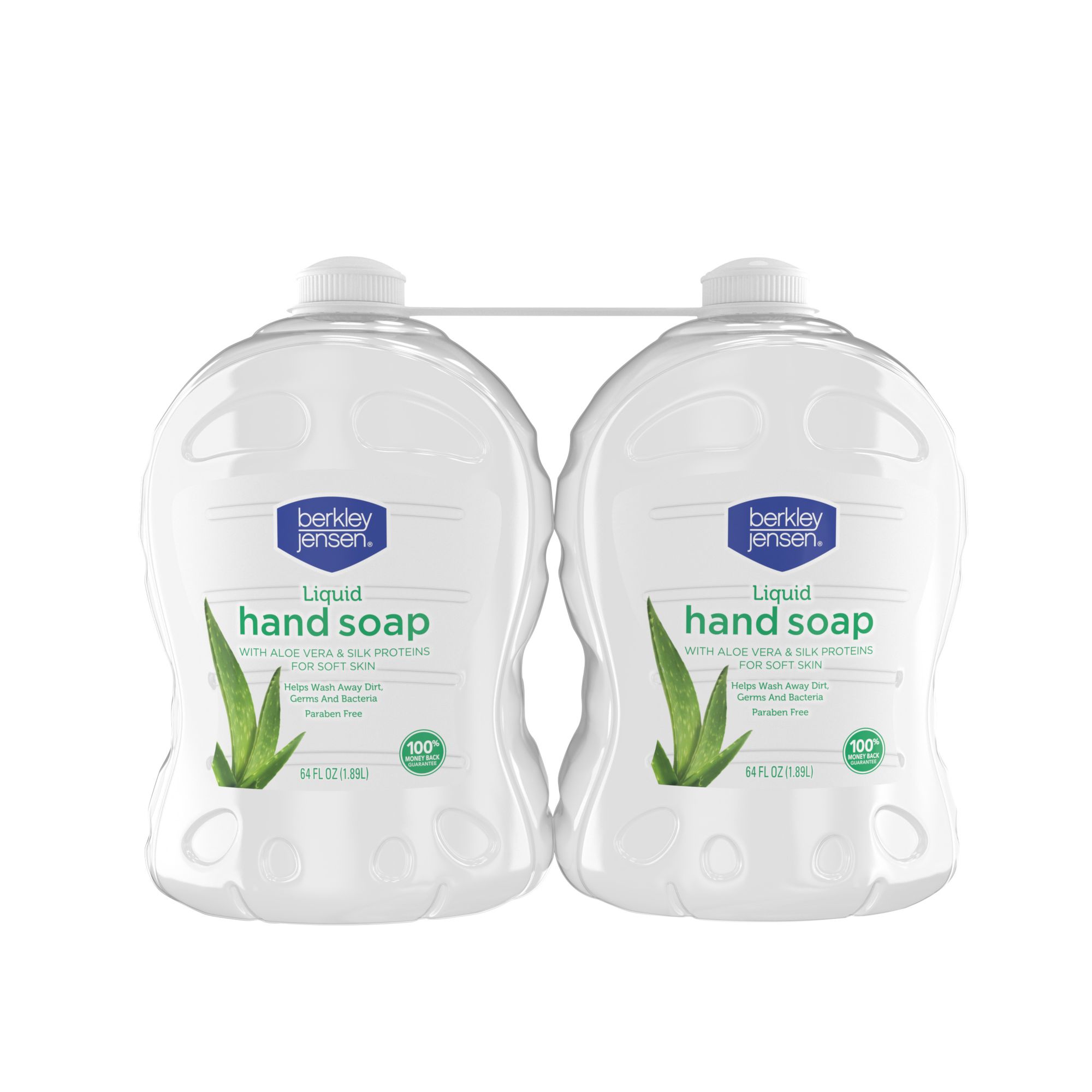 Berkley Jensen Liquid Hand Soap with Aloe Vera, 2 ct./64 oz.