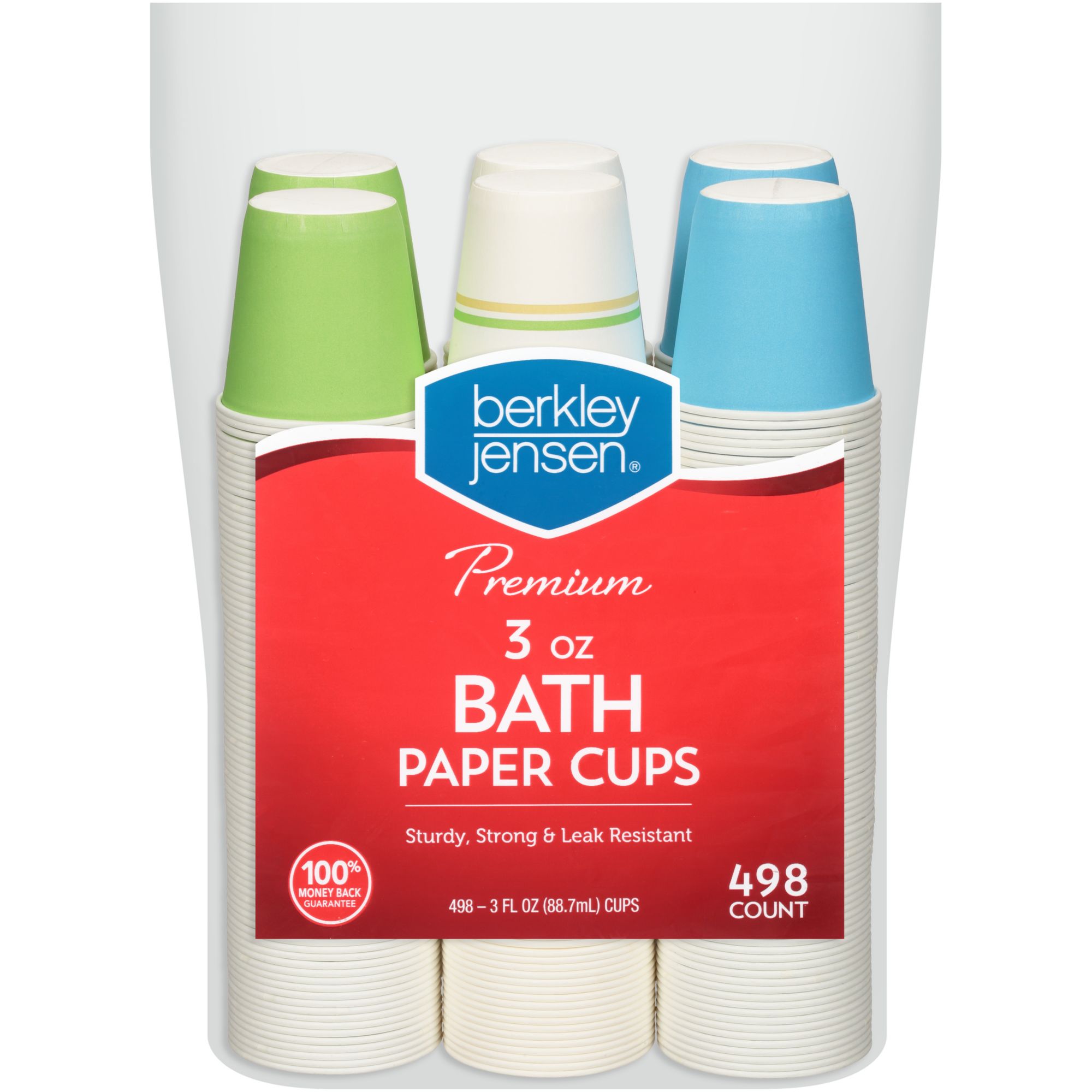 Berkley Jensen Bath Paper Cups, 498 ct.