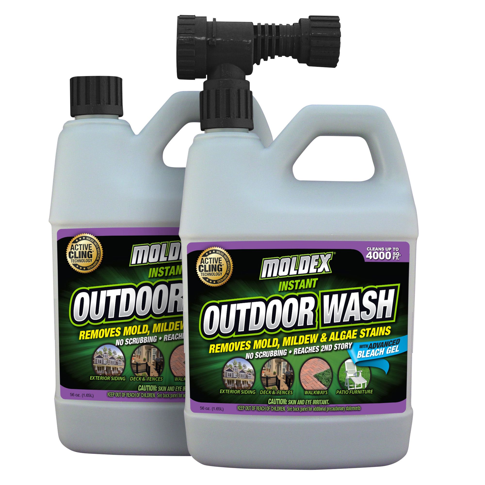 Moldex 56 Oz Outdoor Wash 2 pk BJs WholeSale Club
