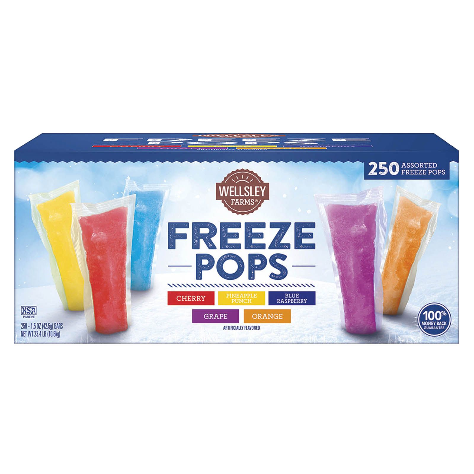 ICEE Variety Freeze Tubes, 30 ct./3 fl. oz.