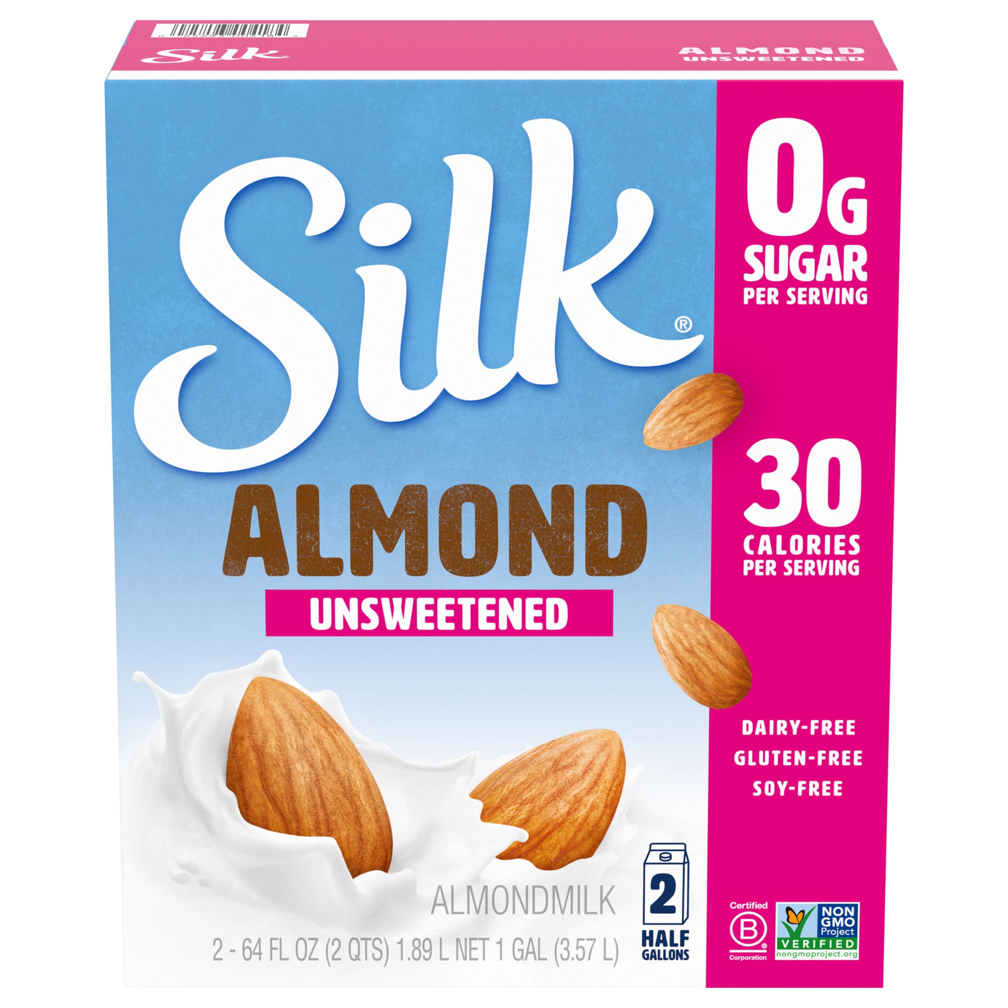 silk almond milk