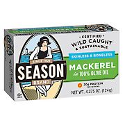 Season Skinless and Boneless Mackerel Fillets, 4 pk./1.09 oz.