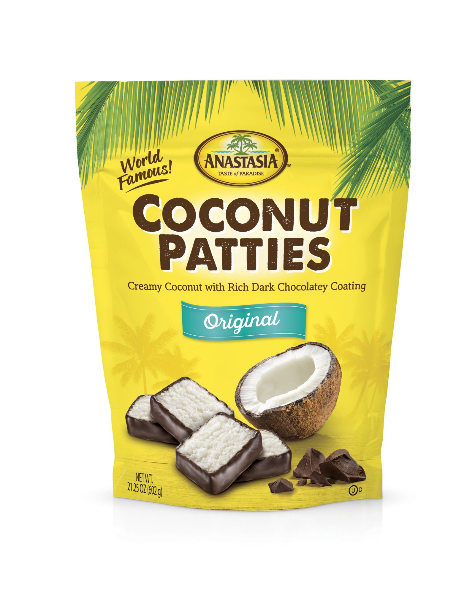 Anastasia Confections Classic Original Coconut Patties, 21.25 oz.