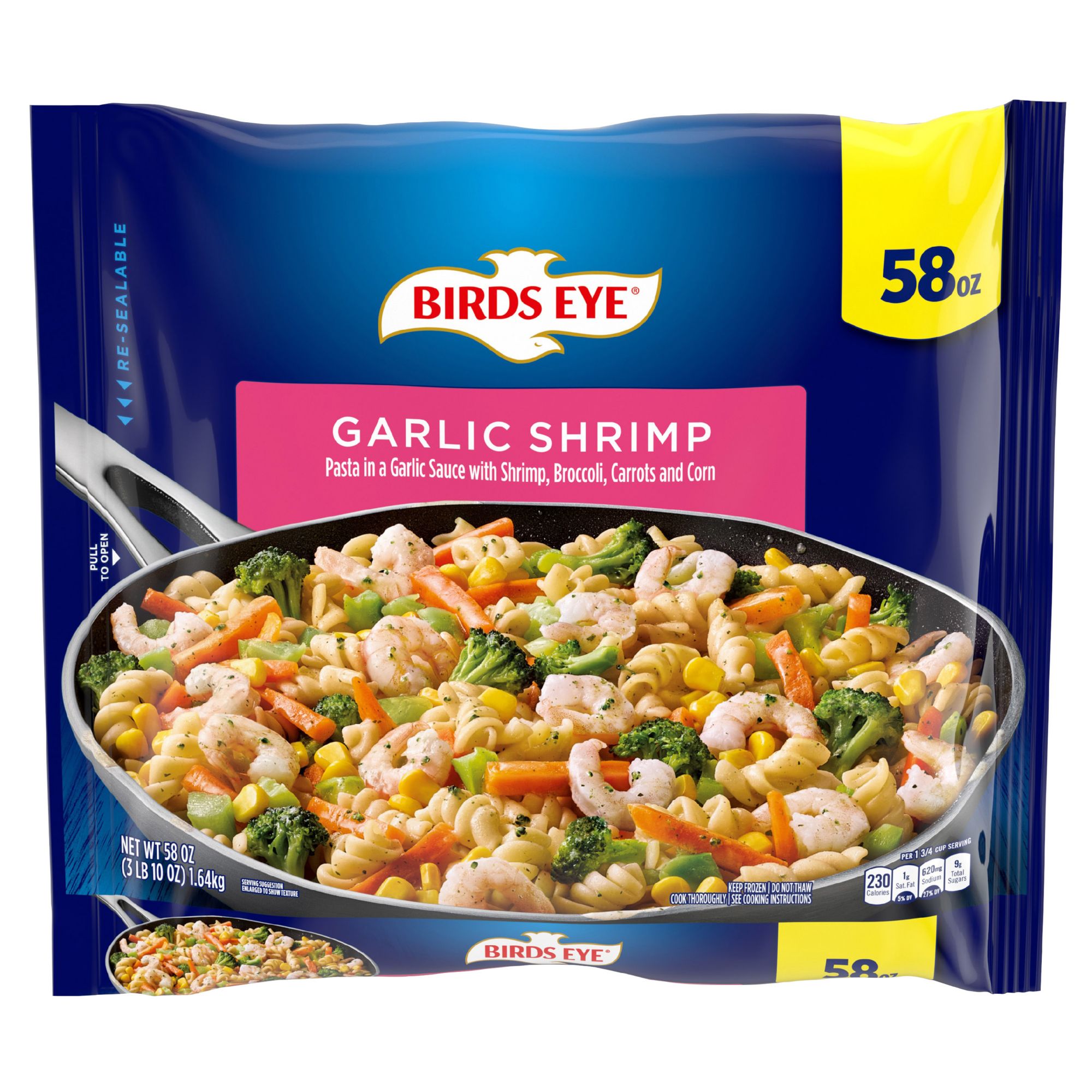Birds Eye Garlic Shrimp Skillet Meal, 58 oz.