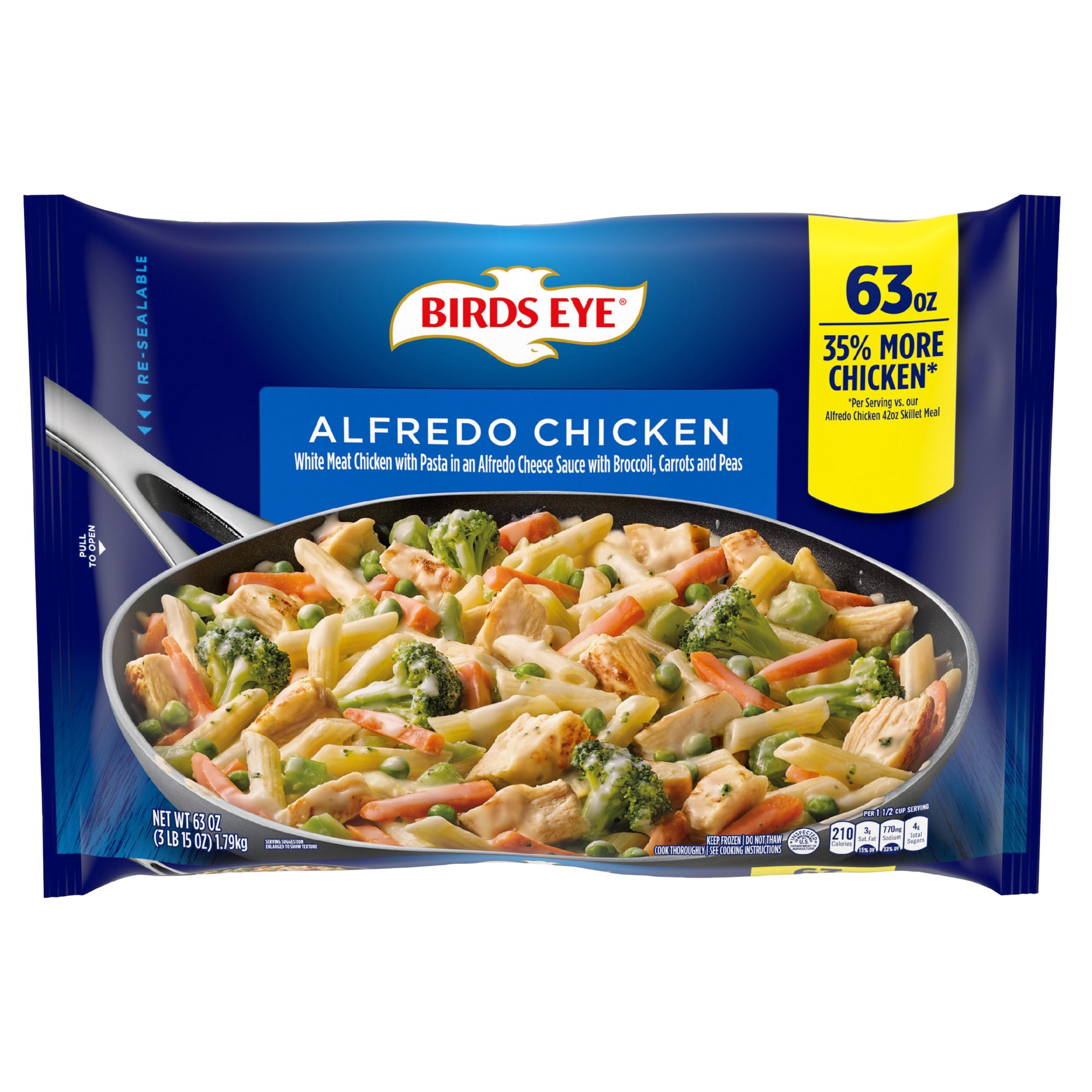 Birds Eye Alfredo Chicken Skillet Meal, 63 oz.