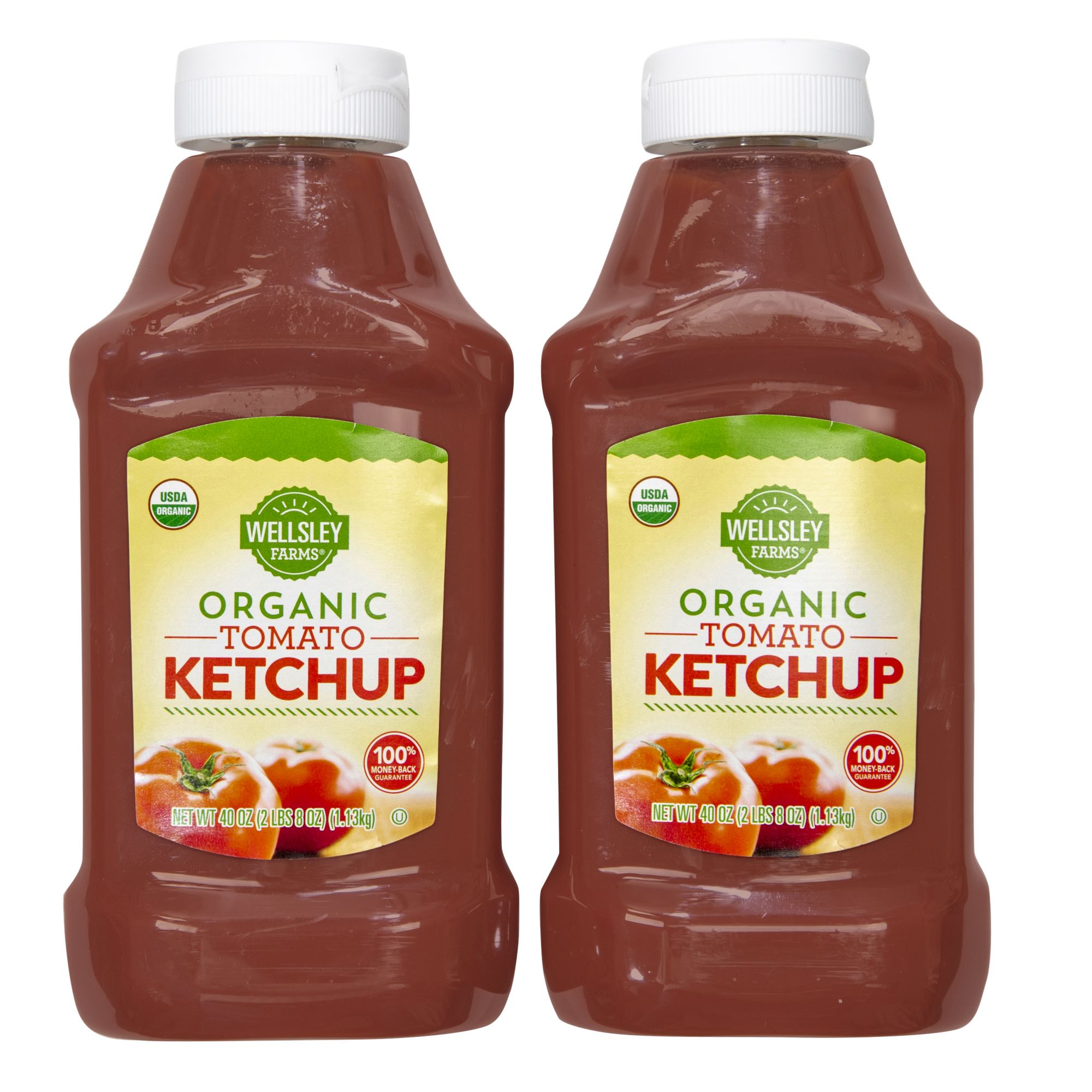 Wellsley Farms Organic Tomato Ketchup, 2pk./40 oz.