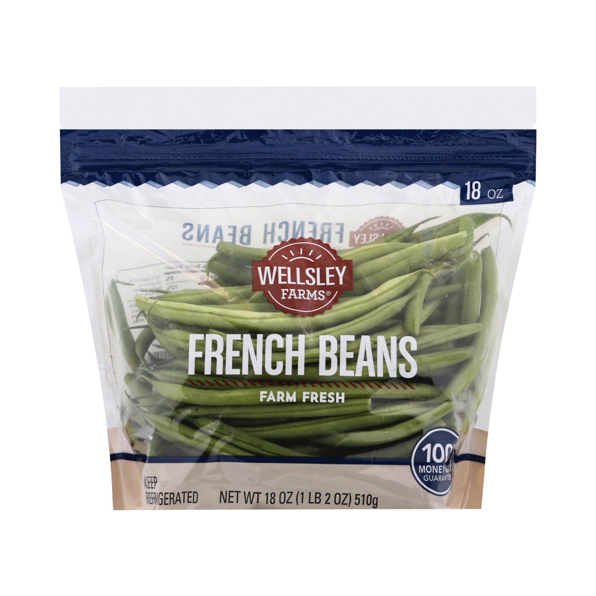 Wellsley Farms French Green Beans, 18 oz.