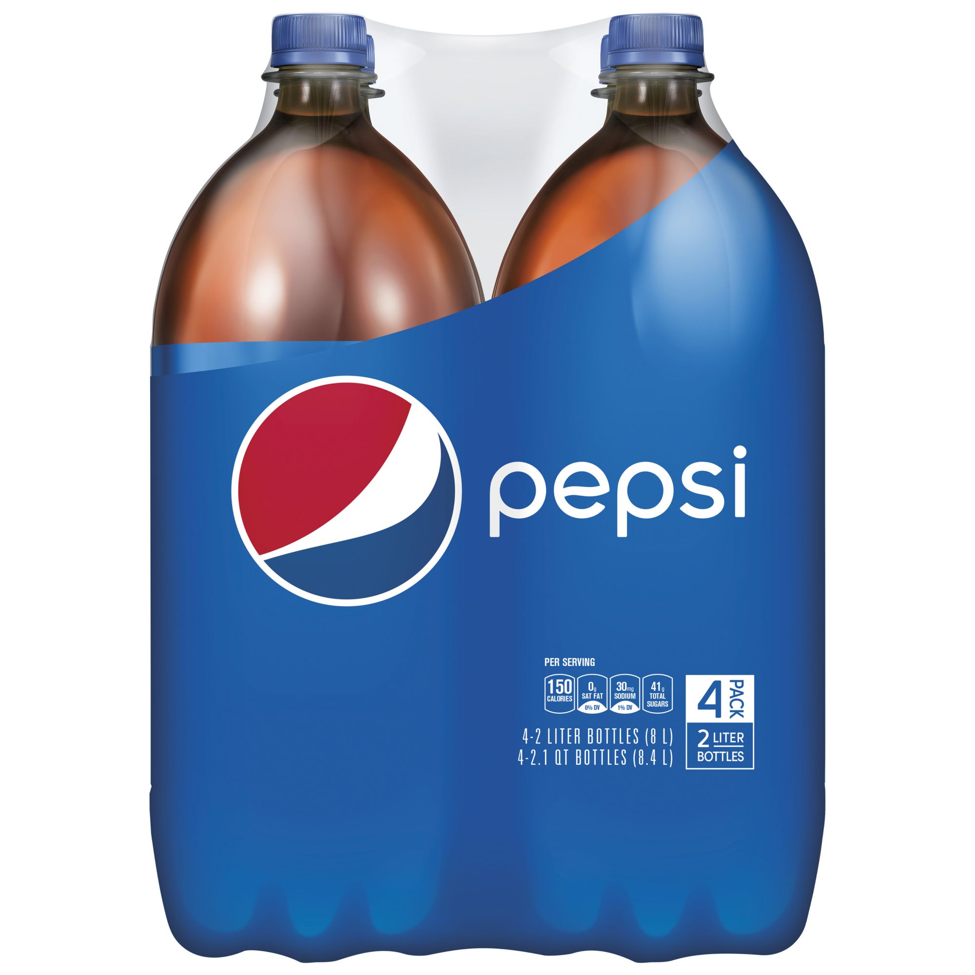 Pepsi Soda, 4 pk./2L bottles