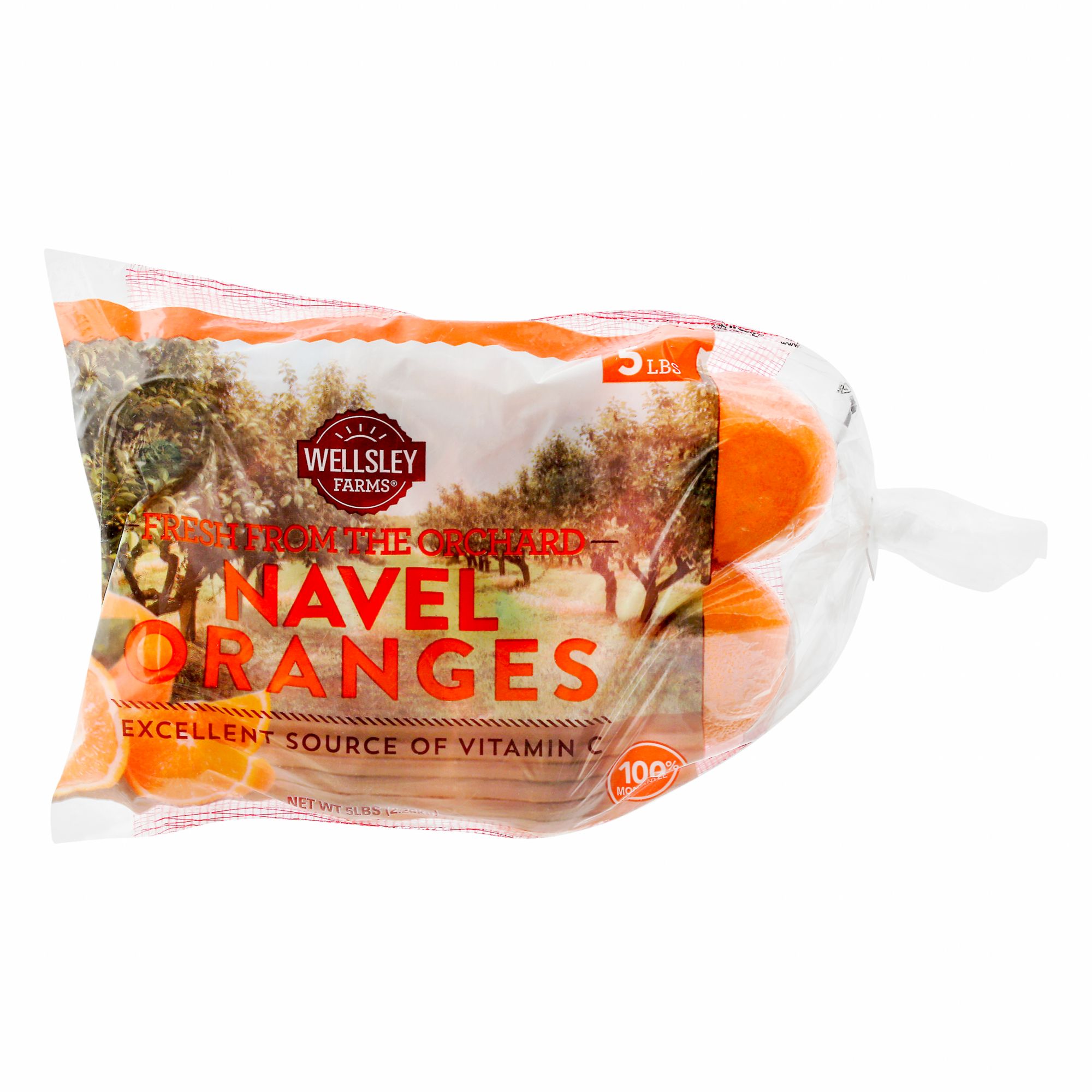 Signature Select/Farms Navel Oranges Prepacked Bag - 8 Lb - ACME Markets