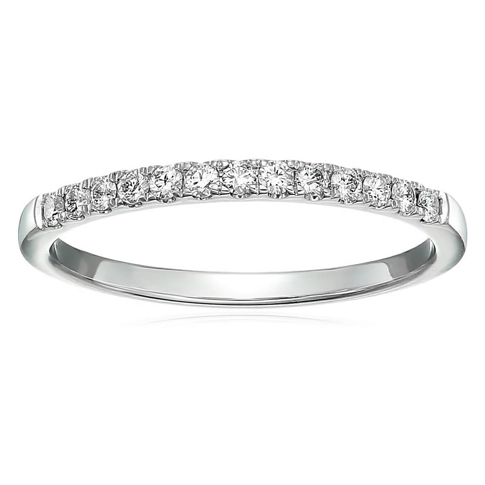 Amairah .50 ct. t.w. Diamond Wedding Band in 14k White Gold