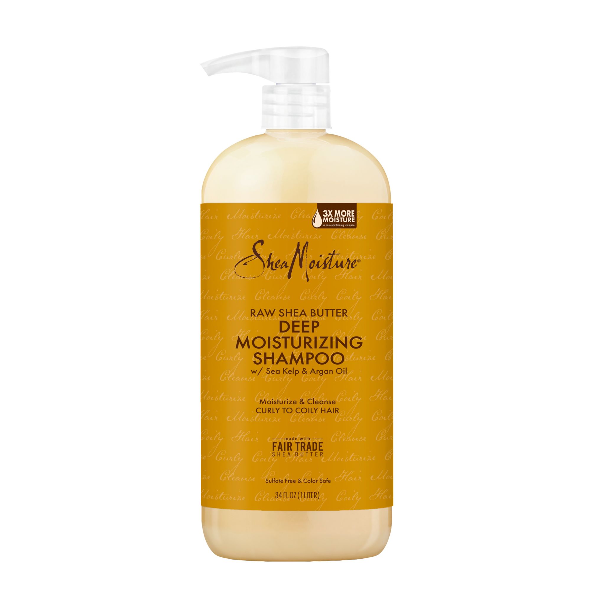 SheaMoisture Raw Shea Butter Moisture Retention Shampoo, 34 oz.