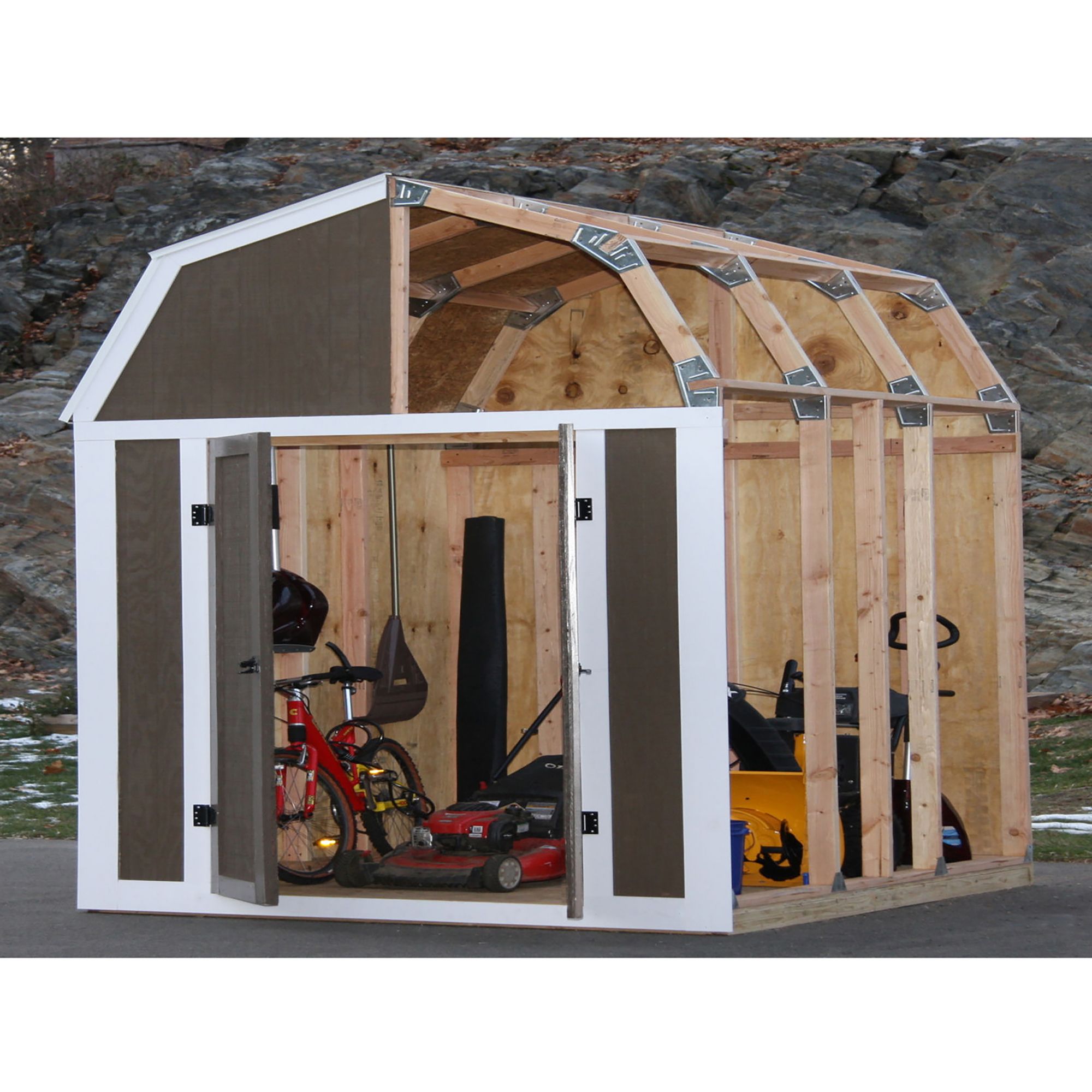 Shelter It Ez Framer 7 X 8 Shed Framing Kit Barn Style Bjs