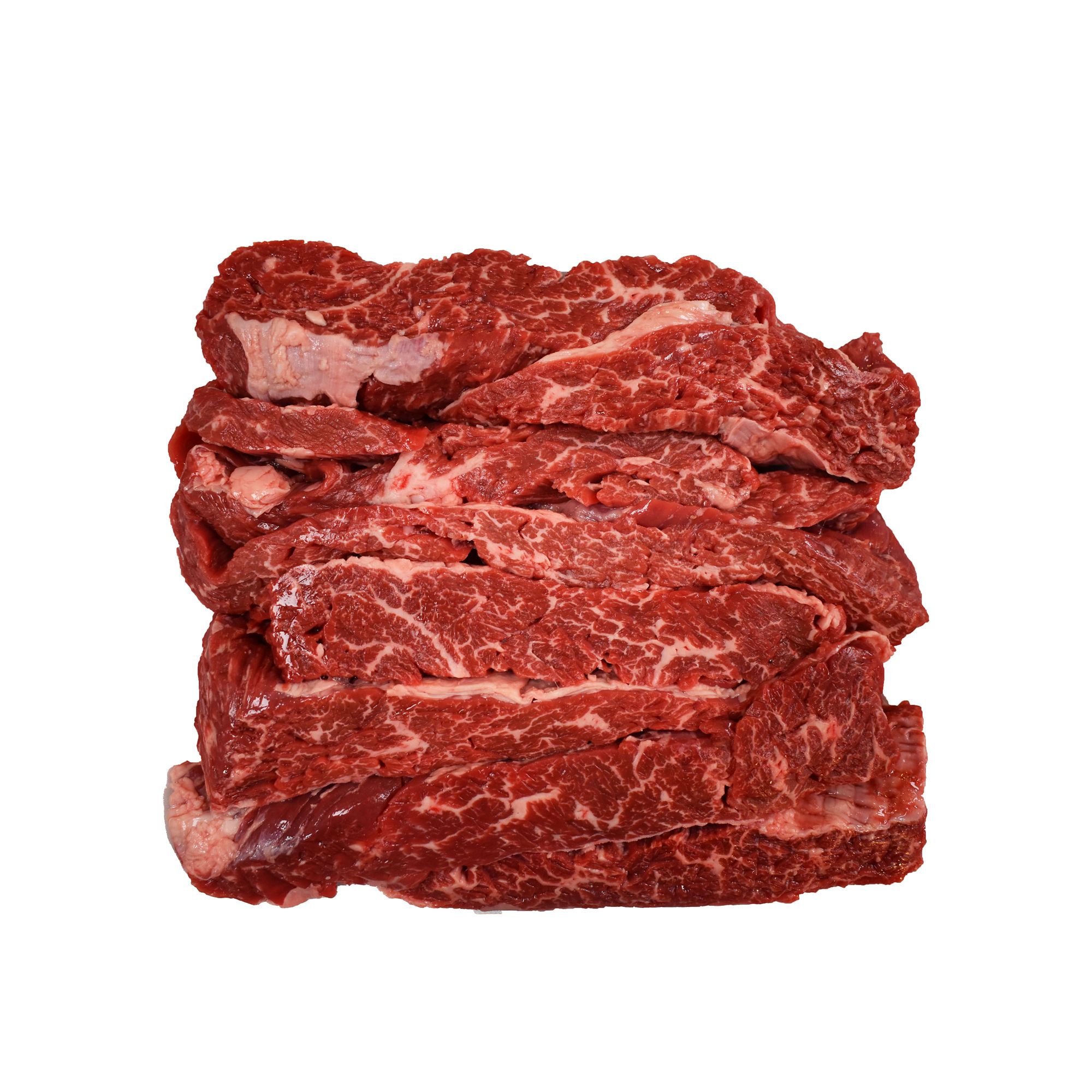 USDA Choice Flanken Style Beef Chuck Short Ribs, 2.75-3.5 lbs 