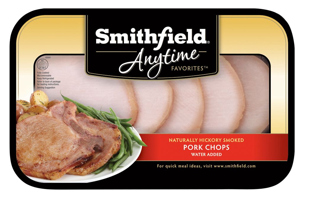 Smithfield Fully Cooked Smoked Bone-In Center Cut Pork Loins, 1.6 - 2.2 lbs.