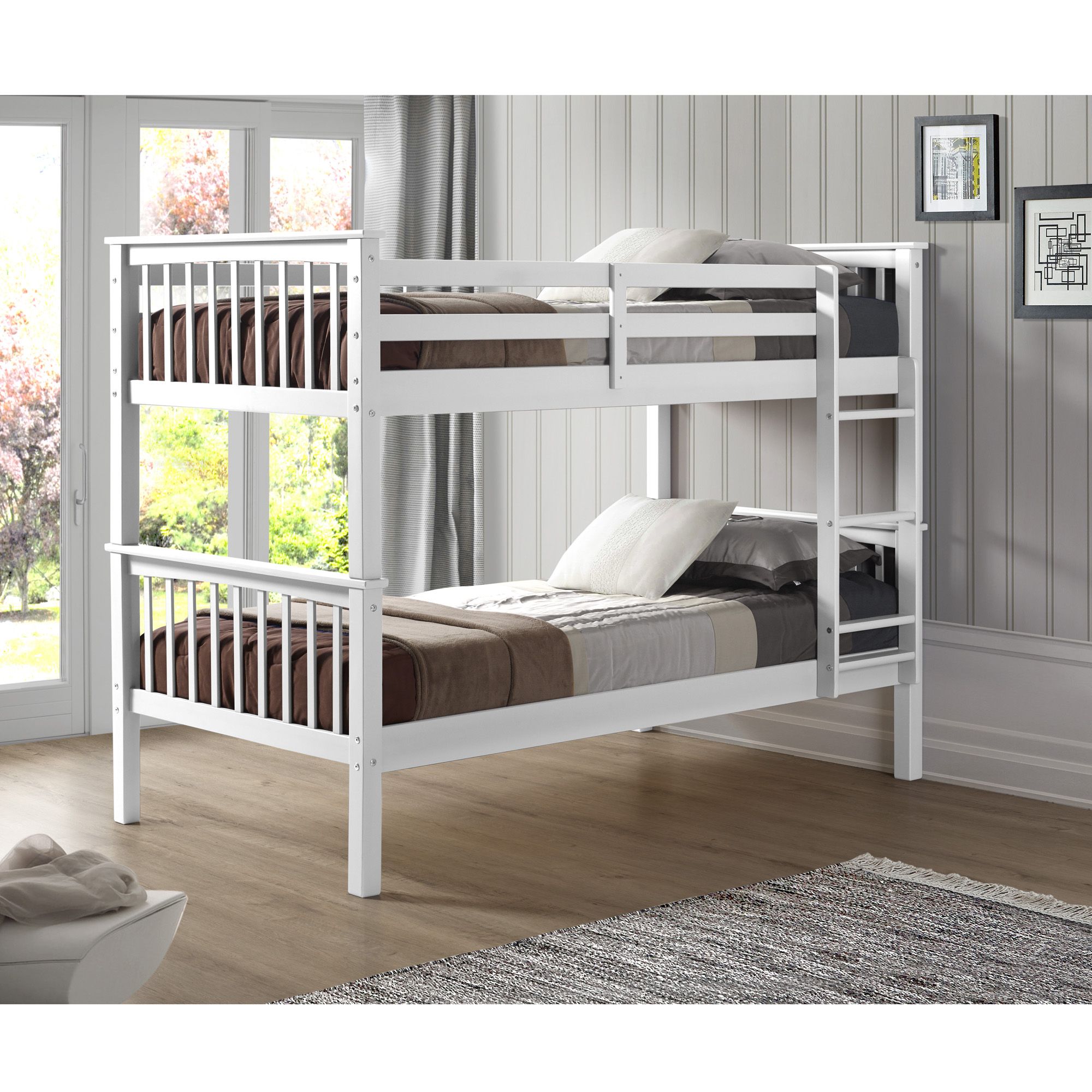 Bjs bunk deals bed with stairs