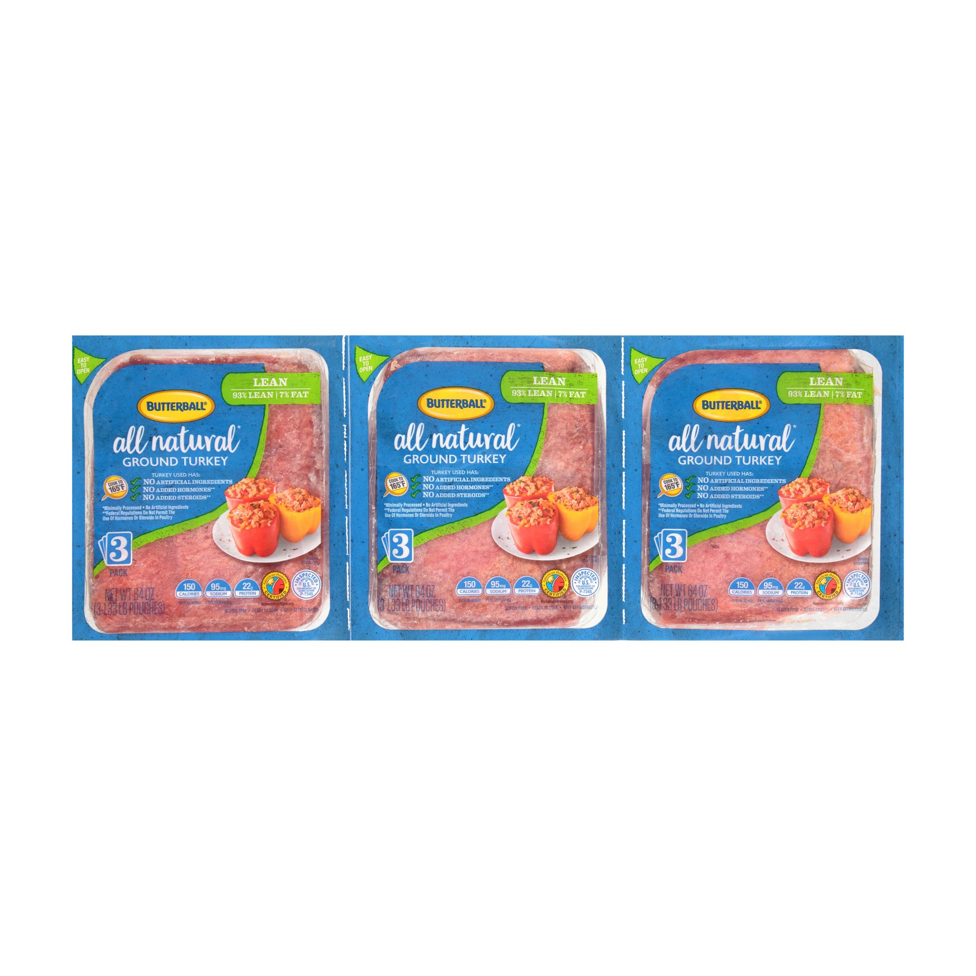 Butterball Premium Whole Frozen All Natural Young Turkey, 16-24 lbs. (Limit  Of 2)