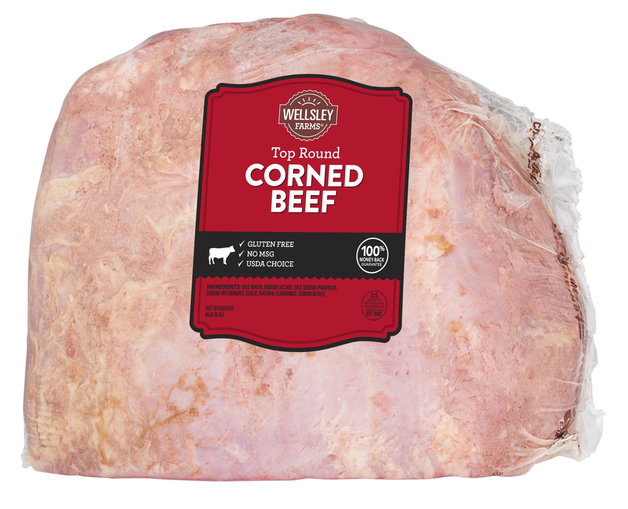 Top-Round Corned Beef, 0.75-1.5 lb Standard Cut