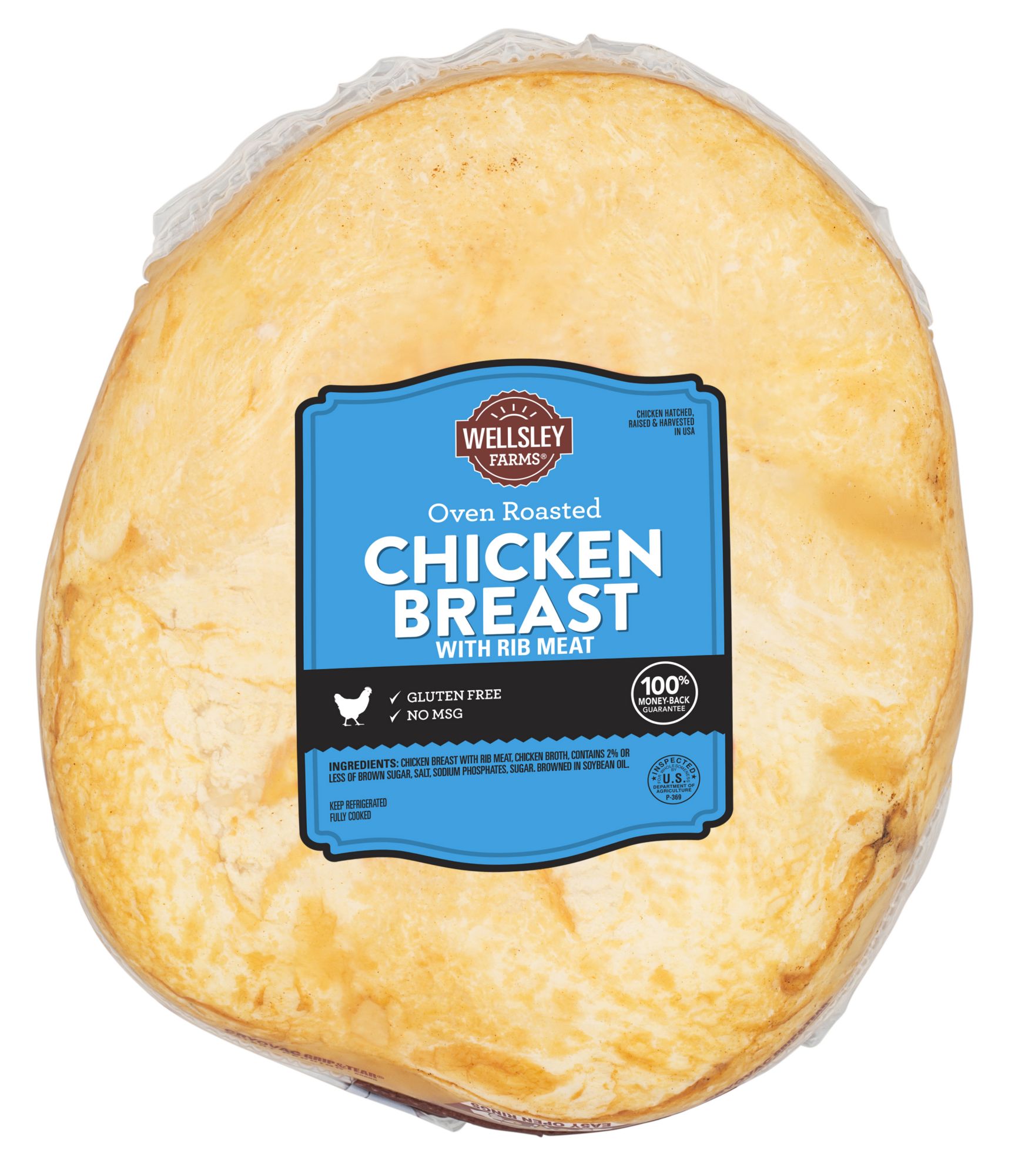 Oven-Roasted Chicken Breast, 0.75-1.5 lb Standard Cut