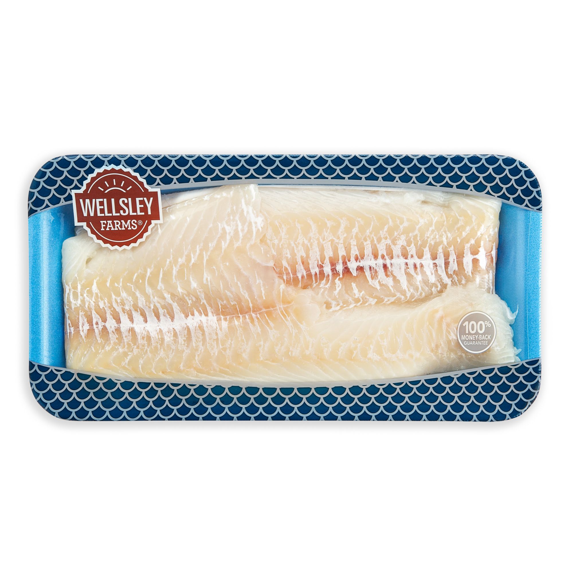 Wellsley Farms Skinless Fresh Wild Haddock Fillets, 0.75-1.5 lbs.