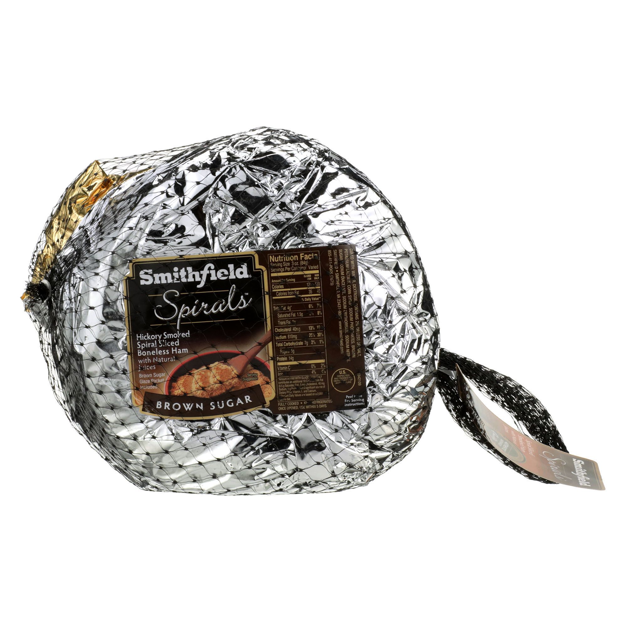 Smithfield Boneless Half Spiral Ham, 6.5-8.5 lbs.