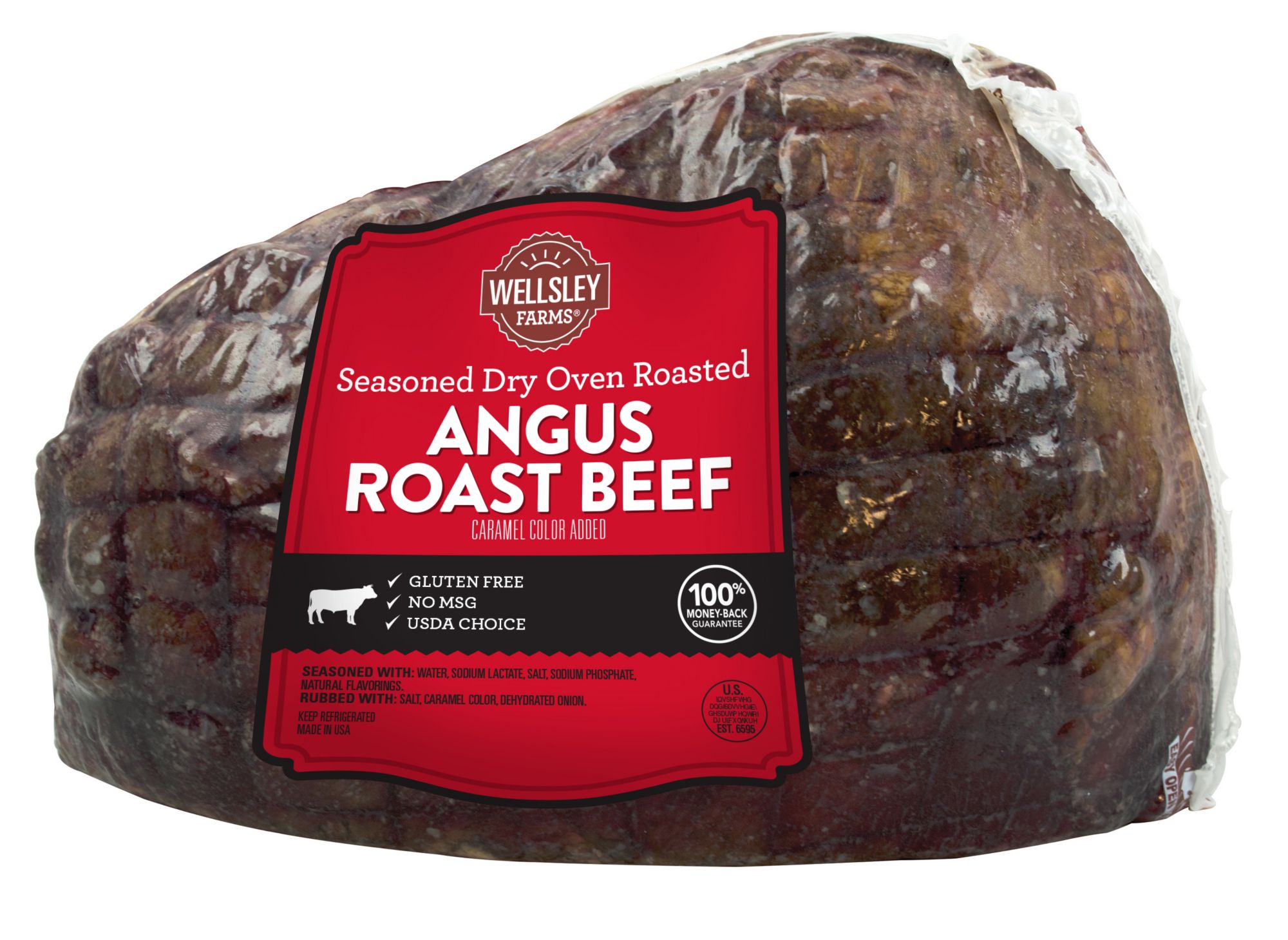 Wellsley Farms Angus Roast Beef, 0.75-1.5 lb Standard Cut