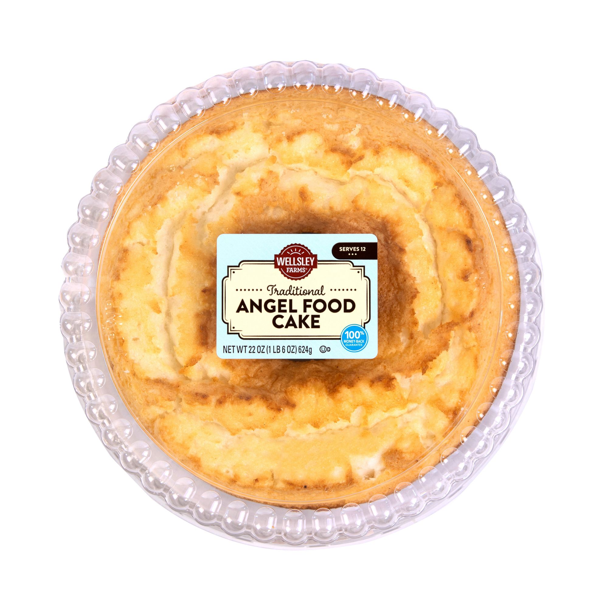 Wellsley Farms Angel Food Cake, 22 oz.