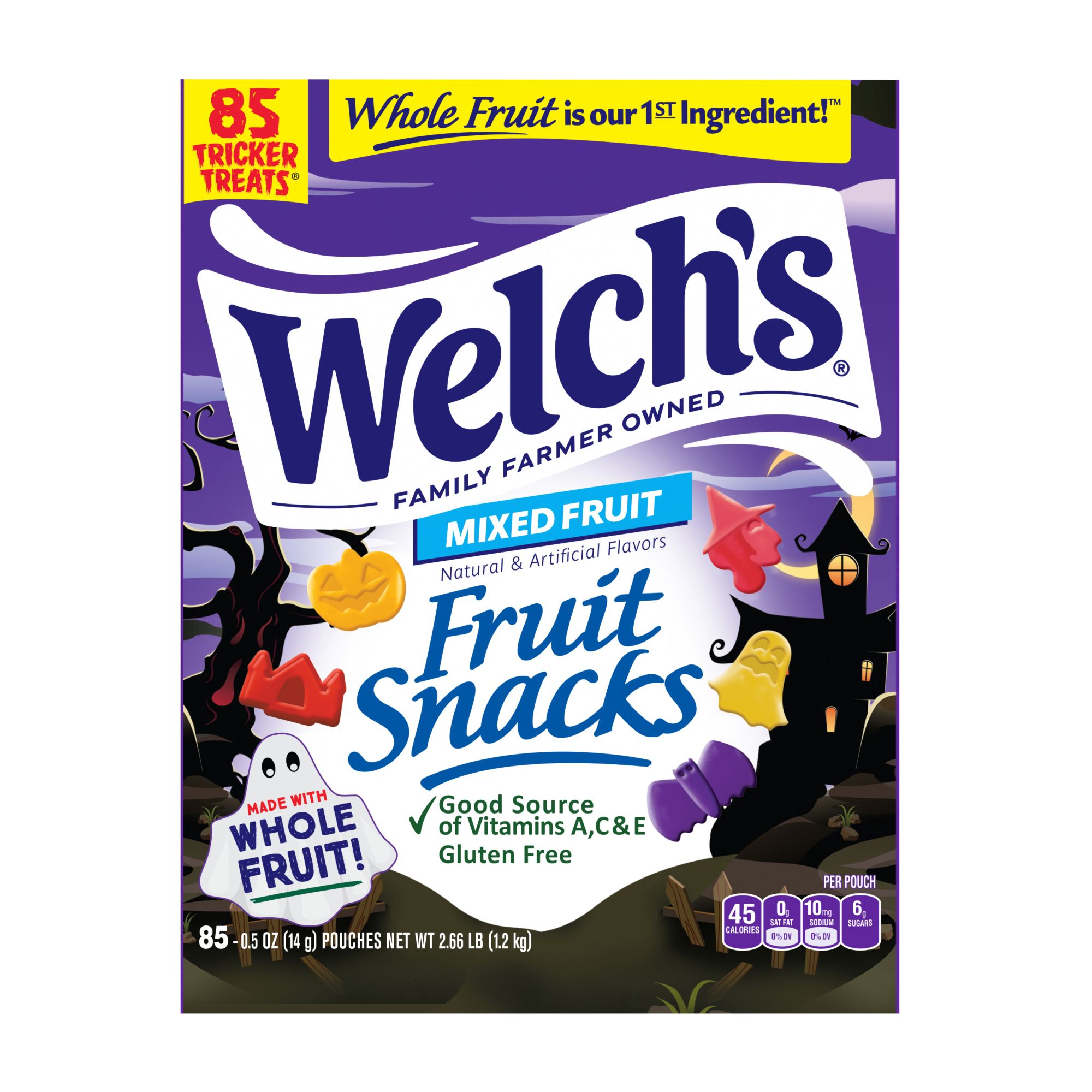 Welch's Halloween Fruit Snacks, 85 pk./0.5 oz.