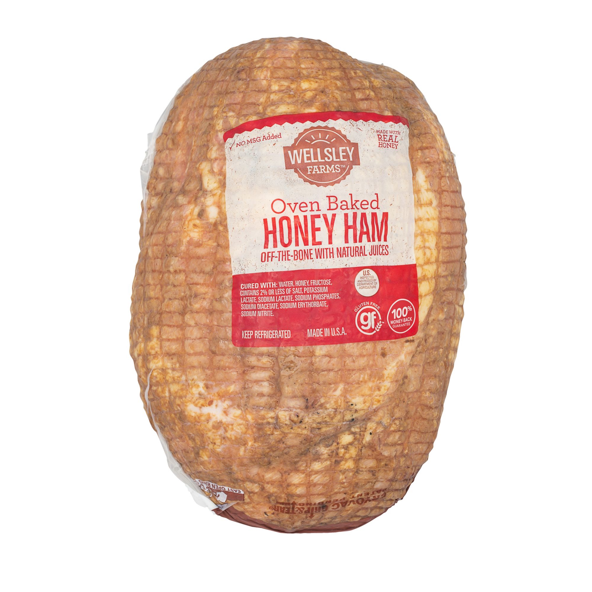 Oven-Baked Honey Ham, 0.75-1.5 lb Standard Cut