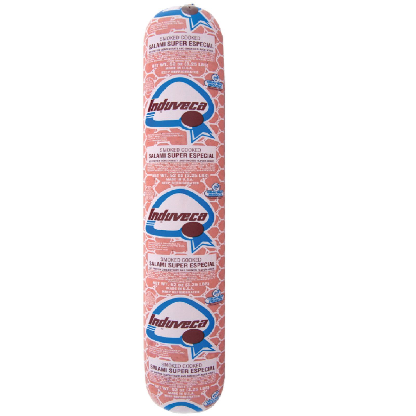 Induveca Long Salami, 3.25 lbs.